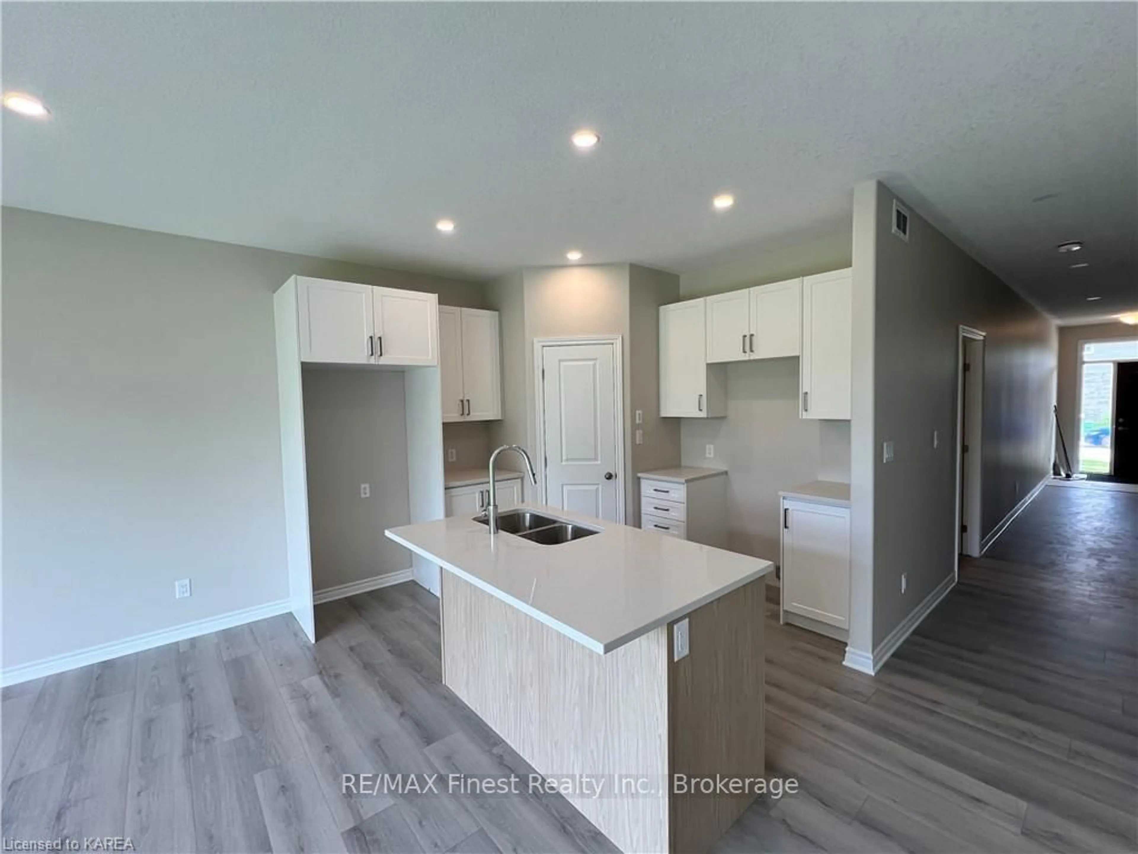 Open concept kitchen for 202 HERITAGE PARK Dr, Greater Napanee Ontario K7R 3X8