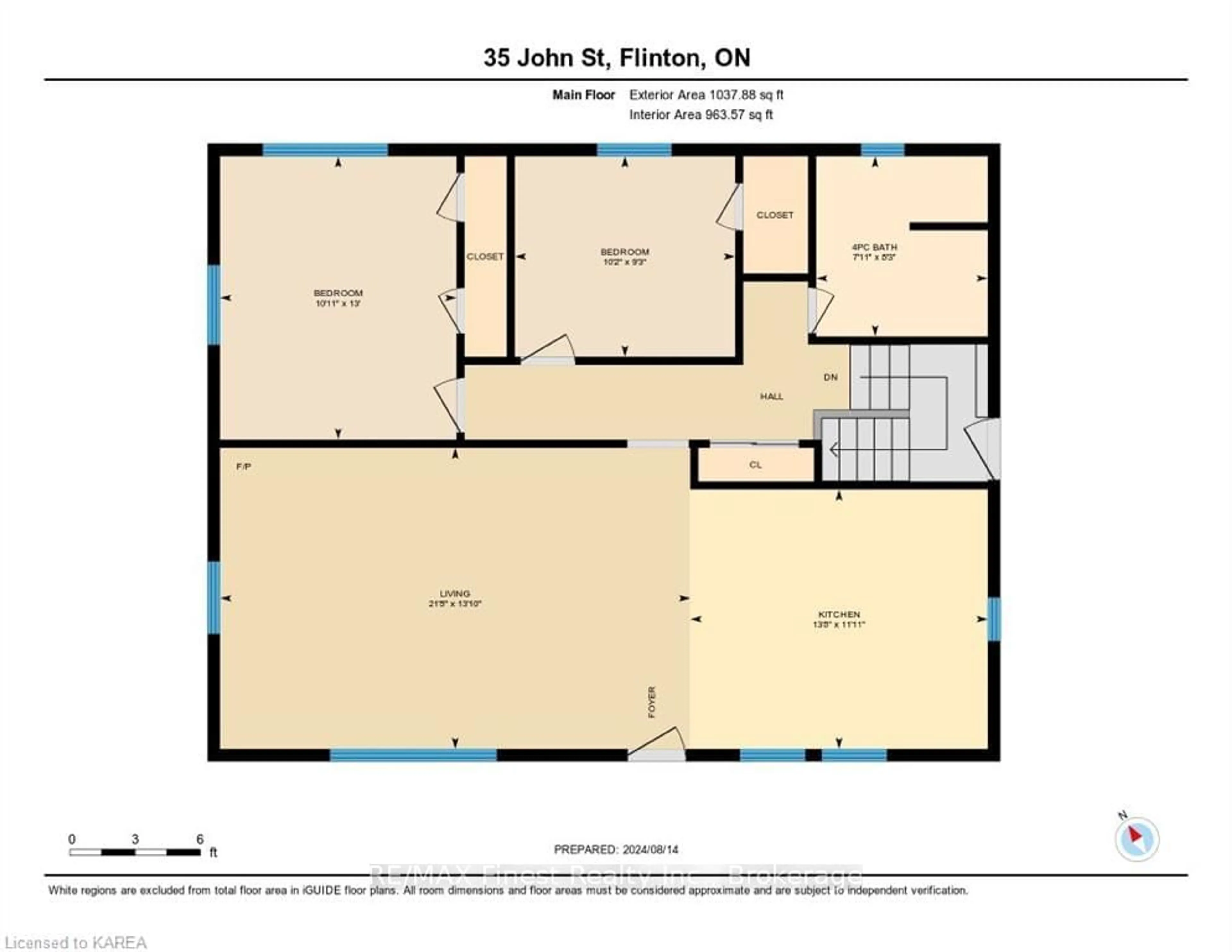 Floor plan for 35 JOHN St, Addington Highlands Ontario K0H 1P0