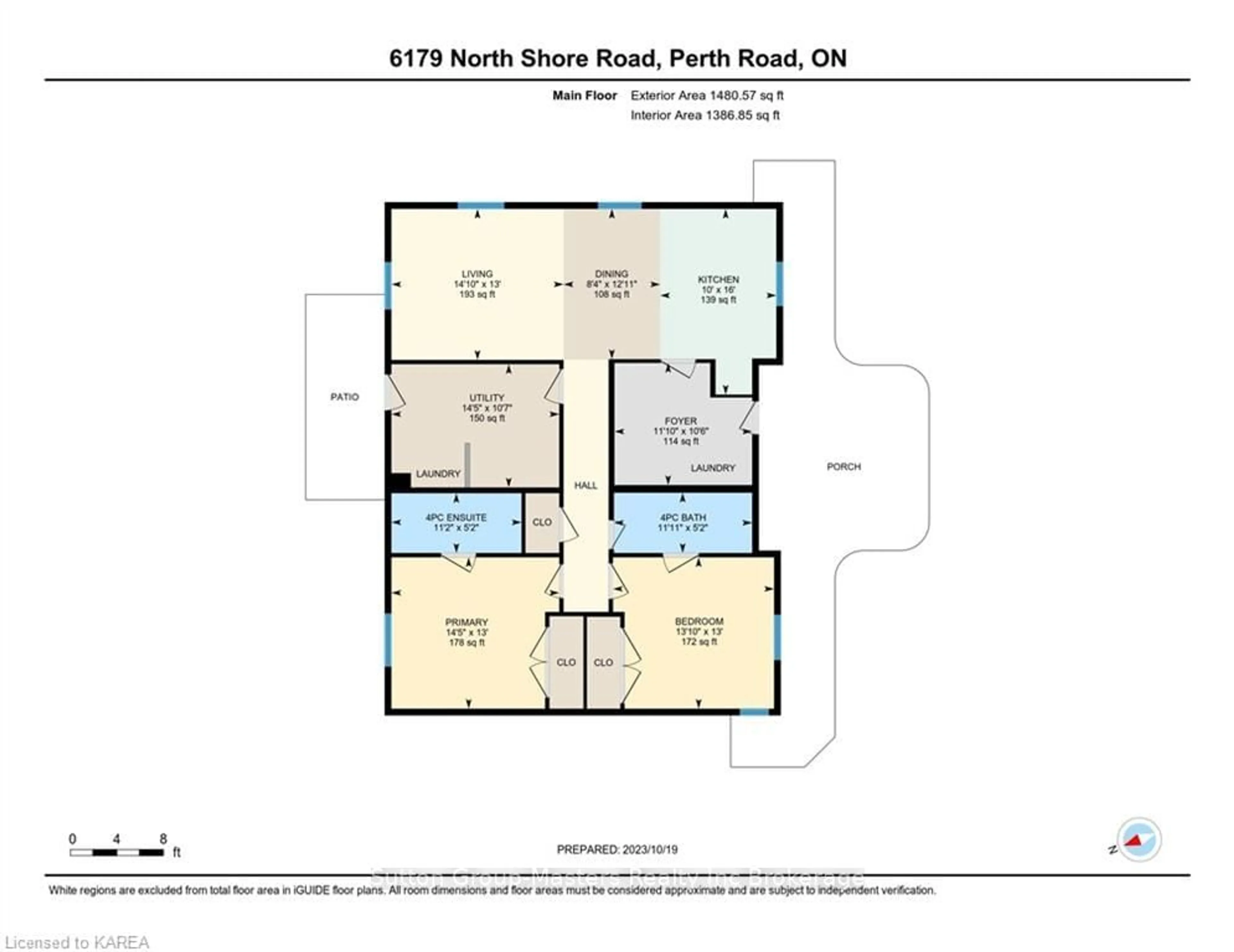 Floor plan for 6179 NORTH SHORE Rd, South Frontenac Ontario K0H 2L0