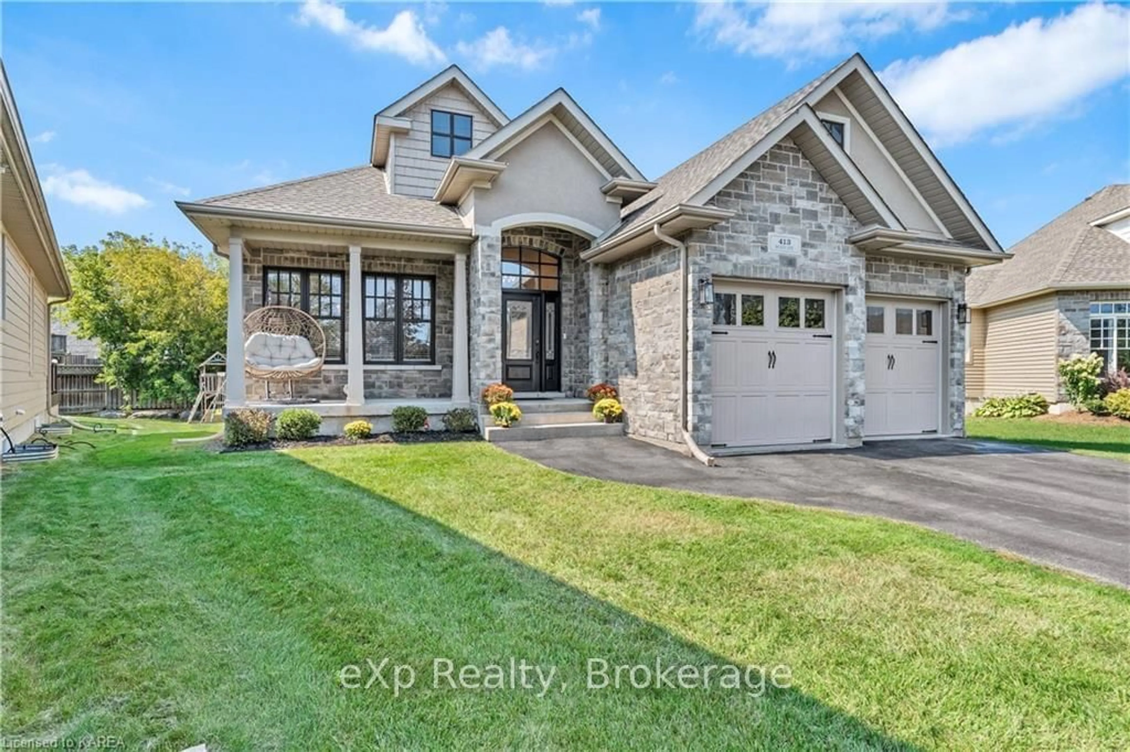 Frontside or backside of a home, the street view for 413 WESTGATE Crt, Kingston Ontario K7P 0E4