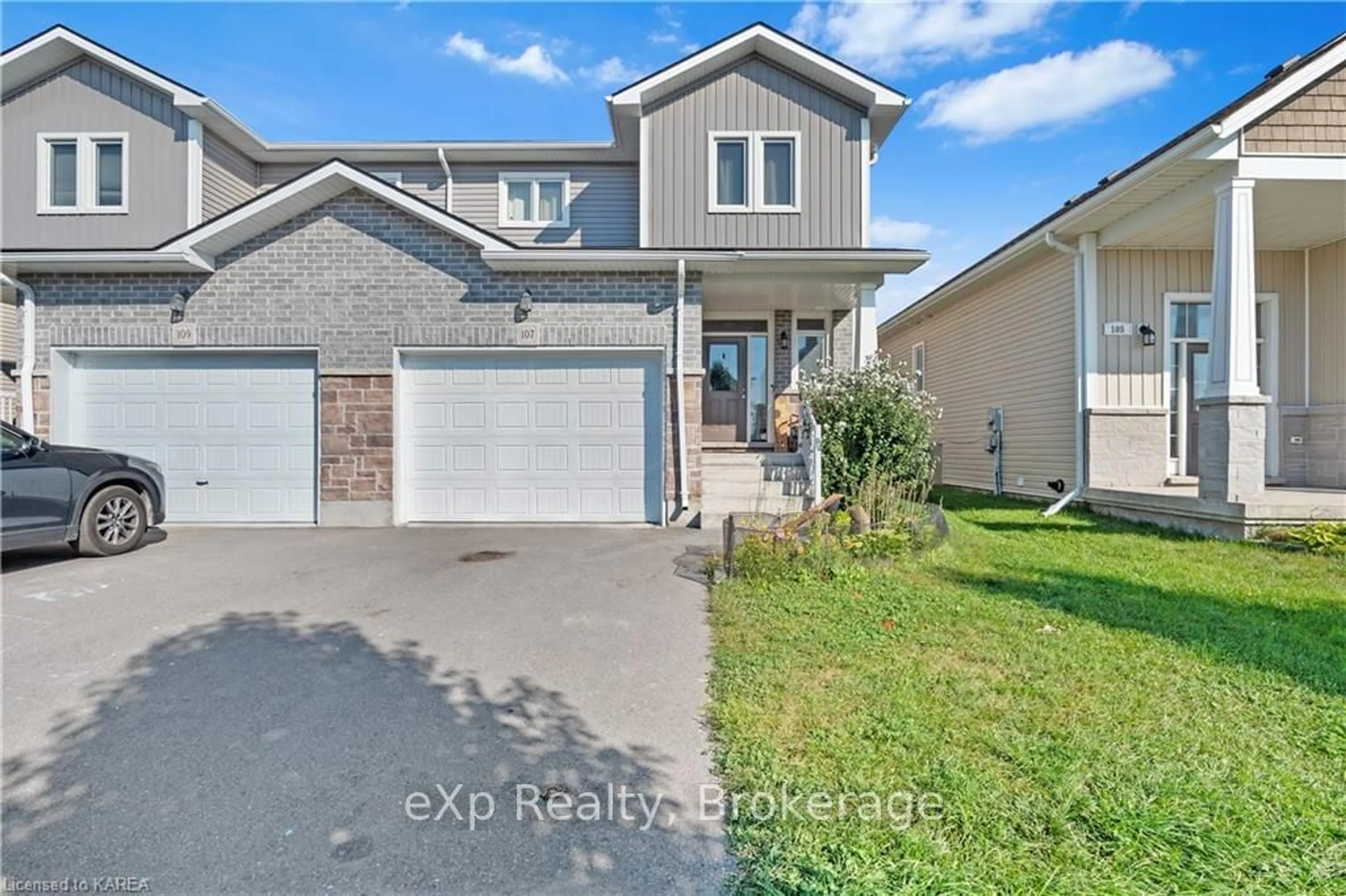 Frontside or backside of a home, the street view for 107 DR RICHARD JAMES CRESCENT, Loyalist Ontario K7N 1C0