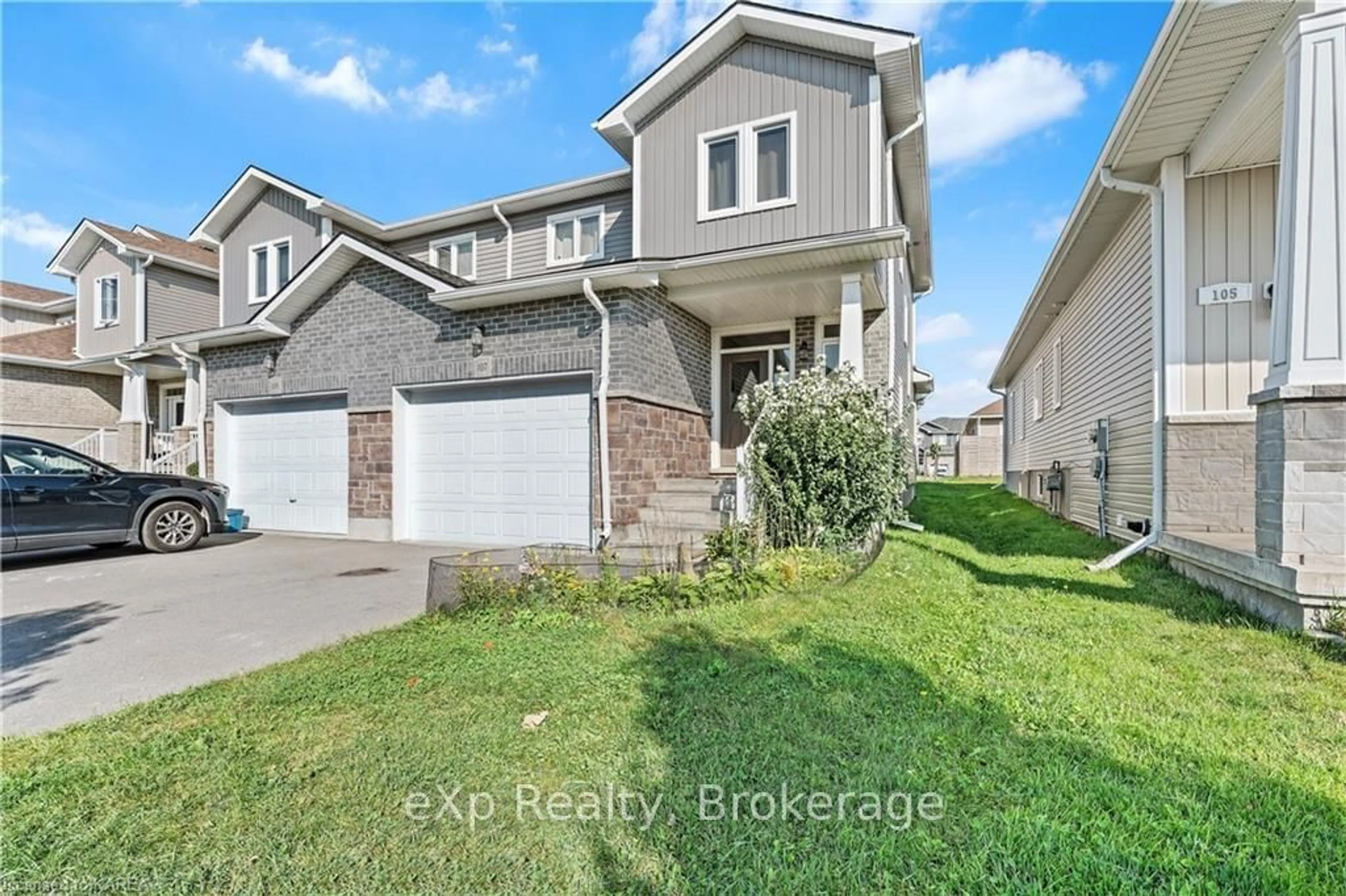 Frontside or backside of a home, the street view for 107 DR RICHARD JAMES CRESCENT, Loyalist Ontario K7N 1C0