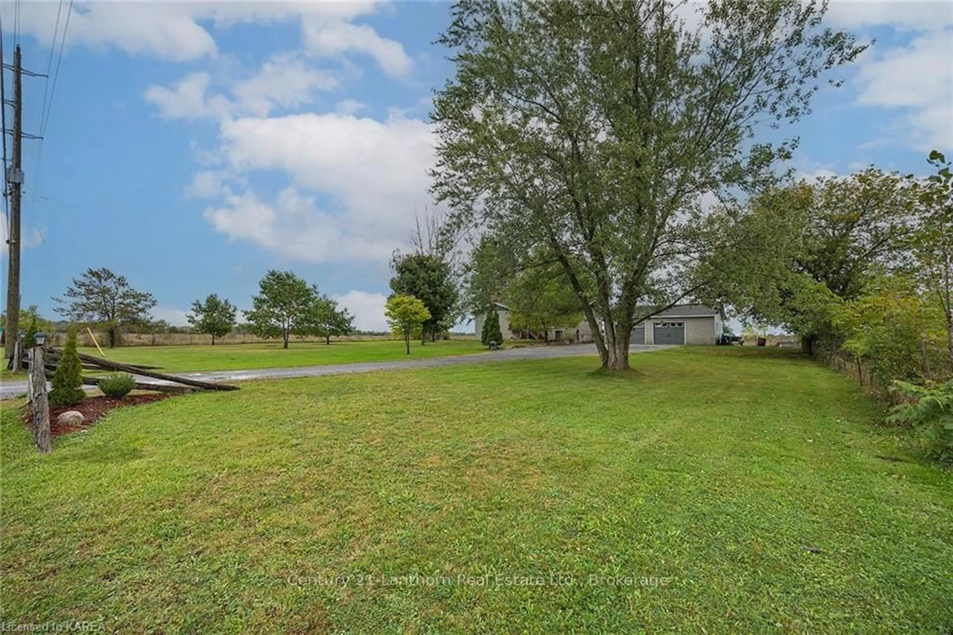 Patio, the fenced backyard for 1199 NUGENT Rd, Stone Mills Ontario K0K 2S0