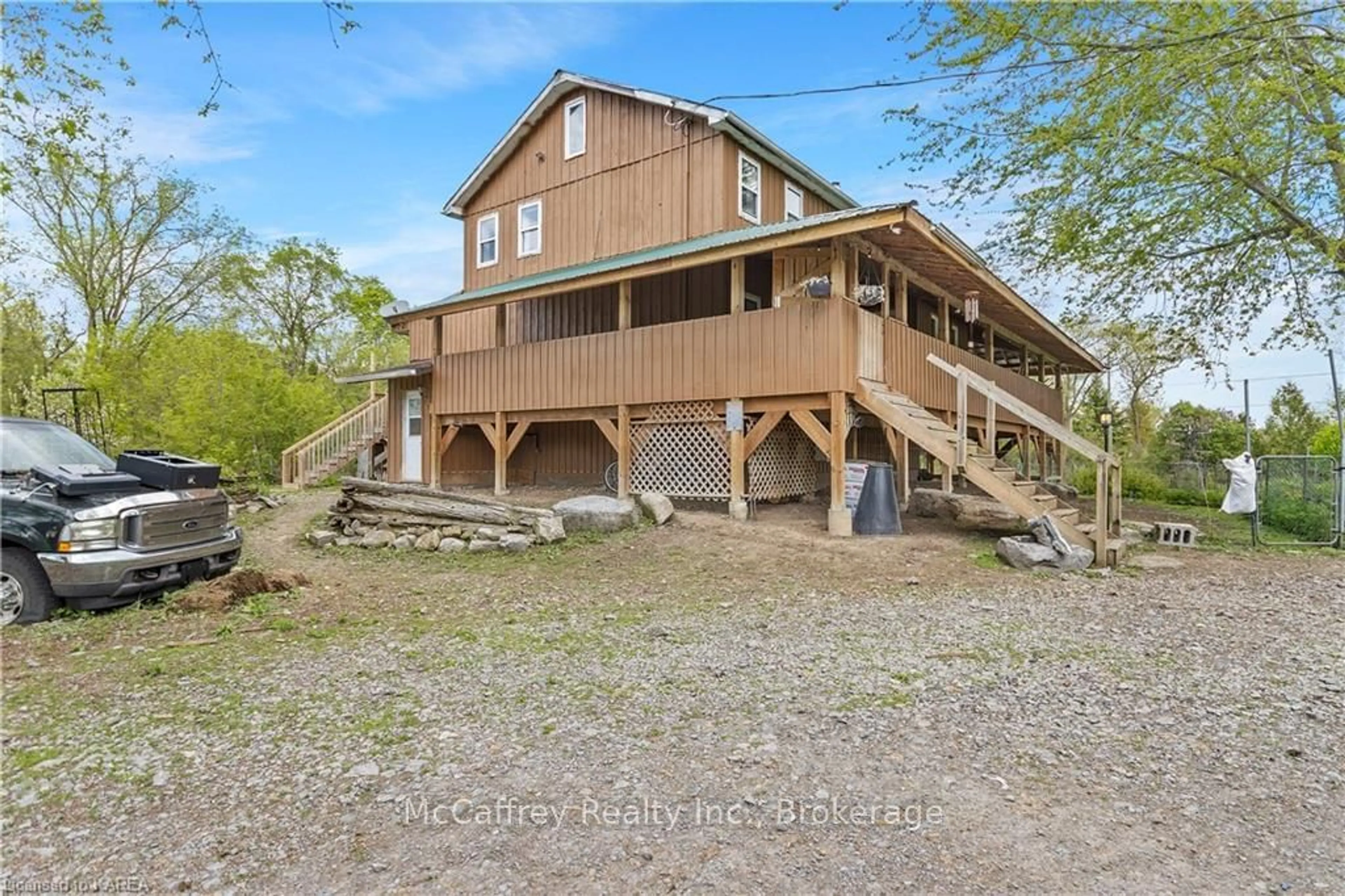 Frontside or backside of a home, cottage for 201 MCGILL Rd, Stone Mills Ontario K0K 1N0