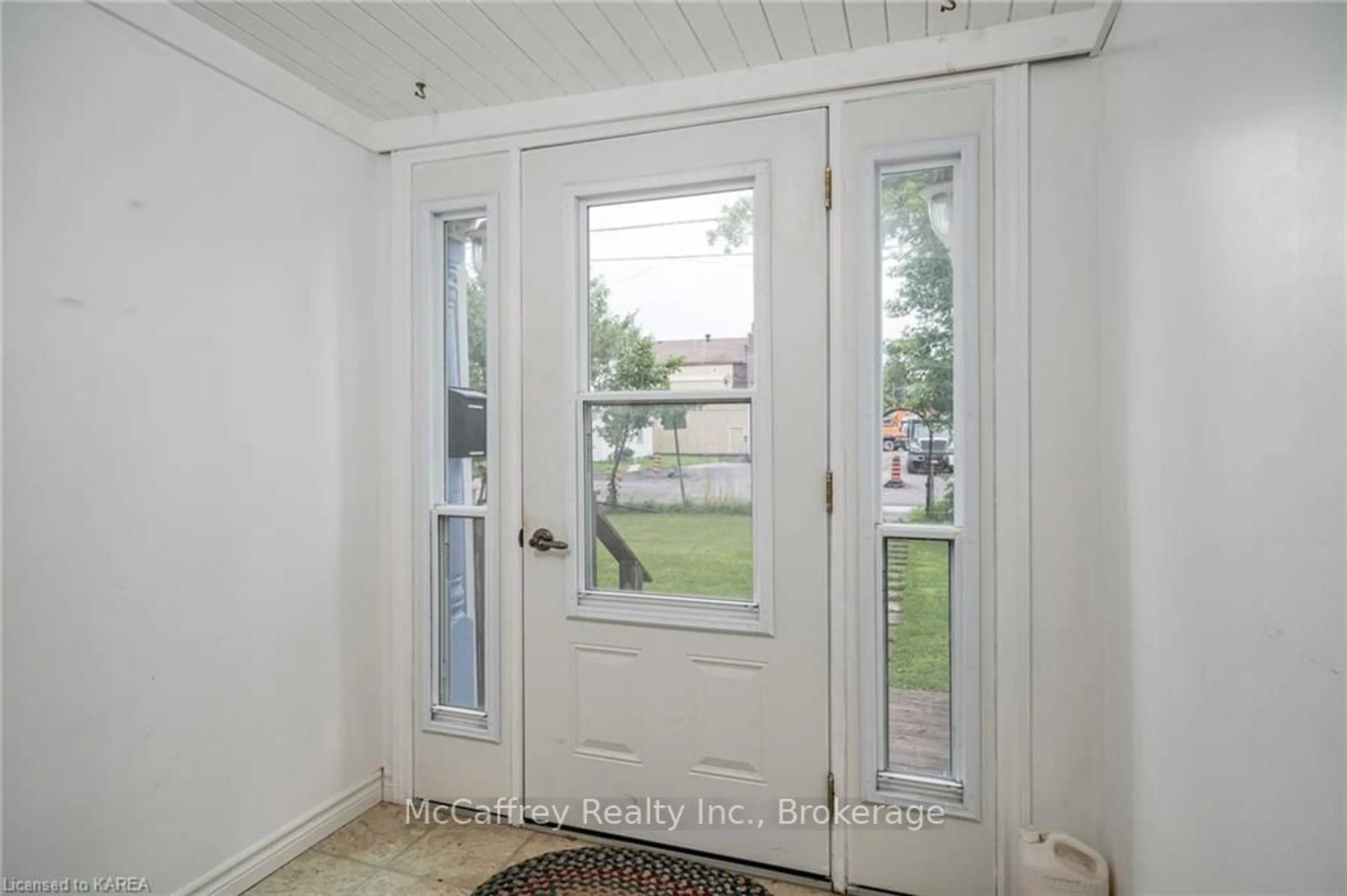 Indoor entryway, wood floors for 4 PEEL St, Stone Mills Ontario K0K 3G0