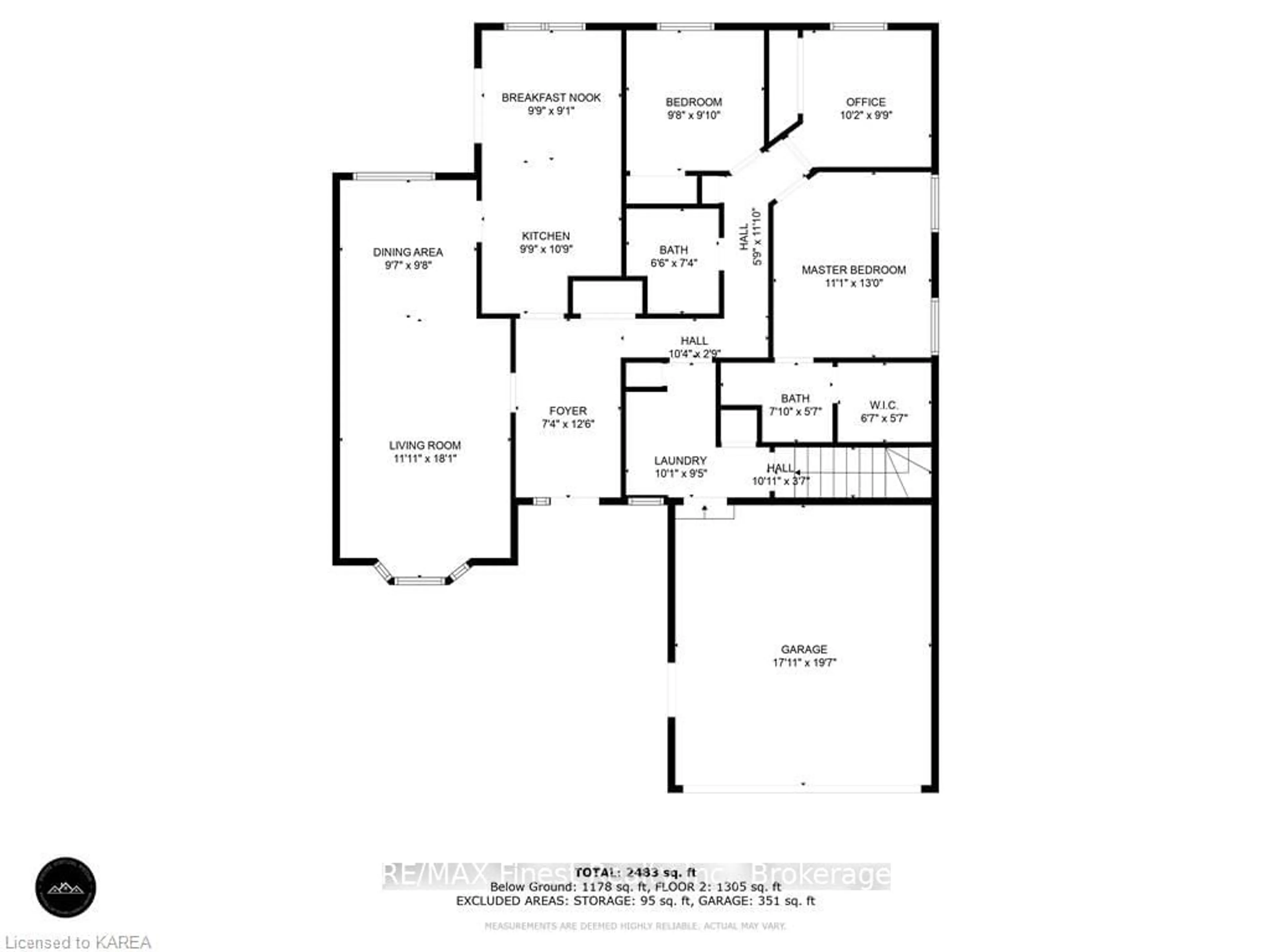 Floor plan for 671 MACDONALD Dr, Gananoque Ontario K7G 3C3