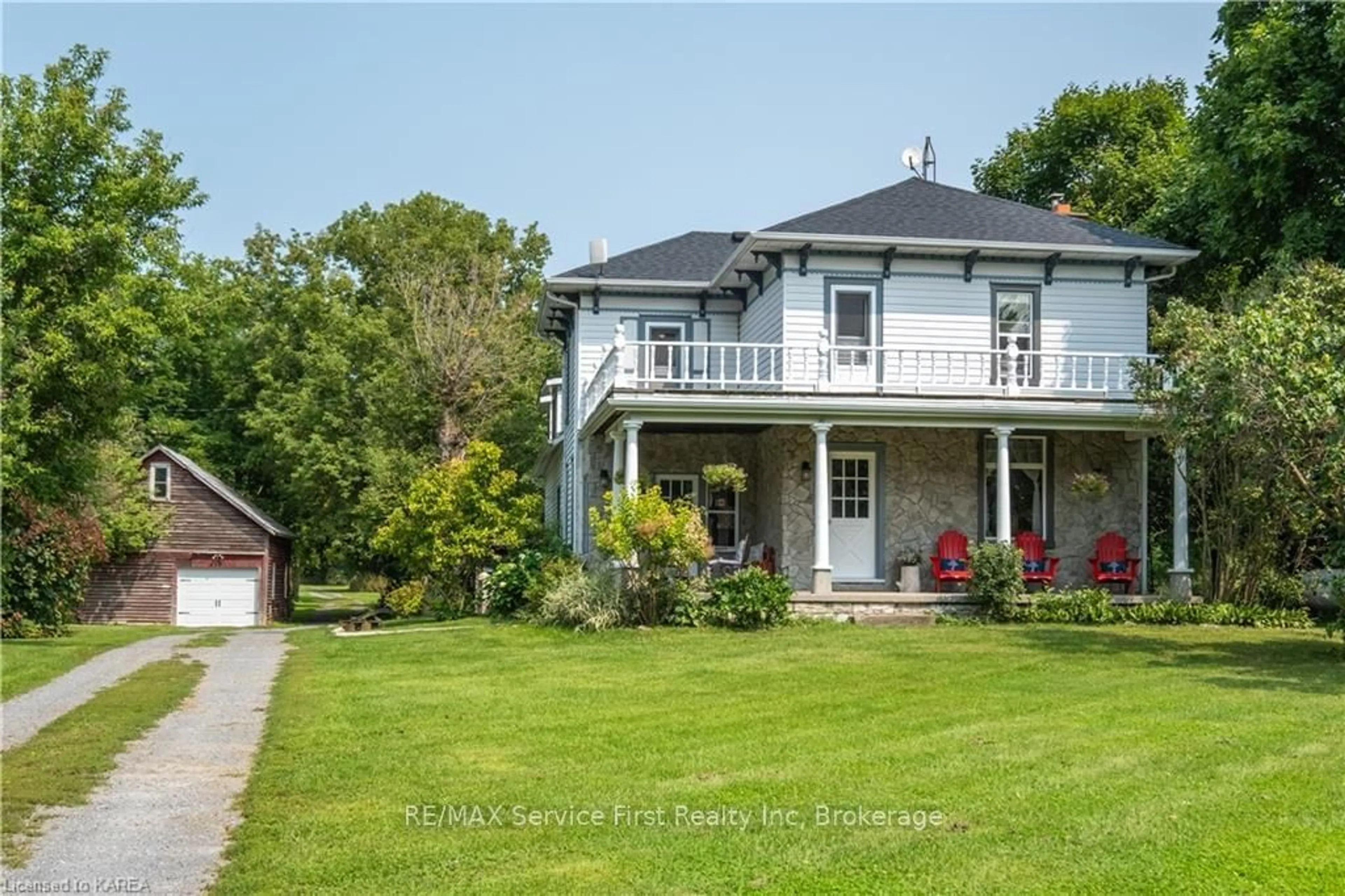 Frontside or backside of a home, cottage for 4902 PETWORTH Rd, South Frontenac Ontario K0H 1V0