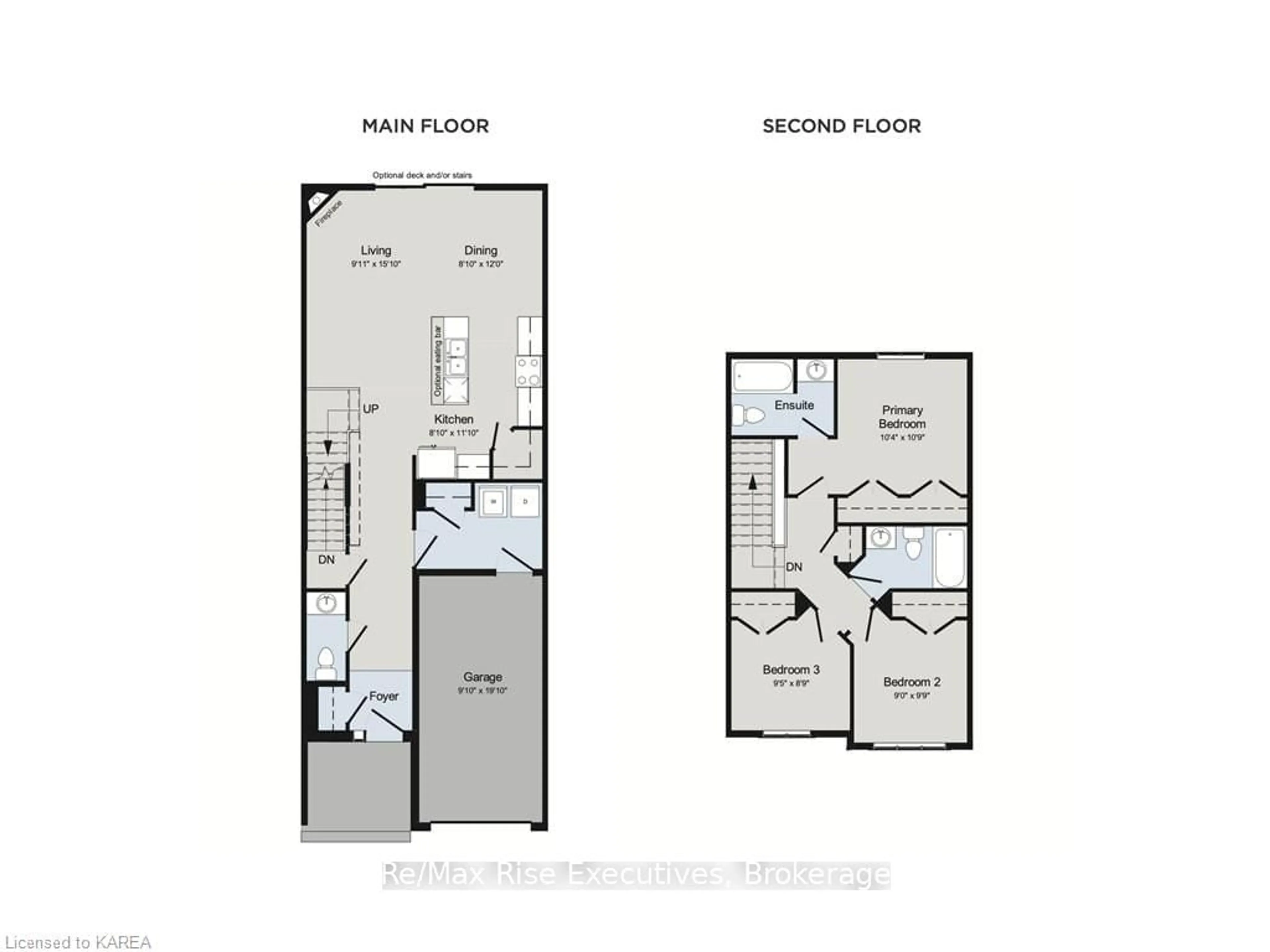 Floor plan for 408 BUCKTHORN Dr, Kingston Ontario K7P 0V6