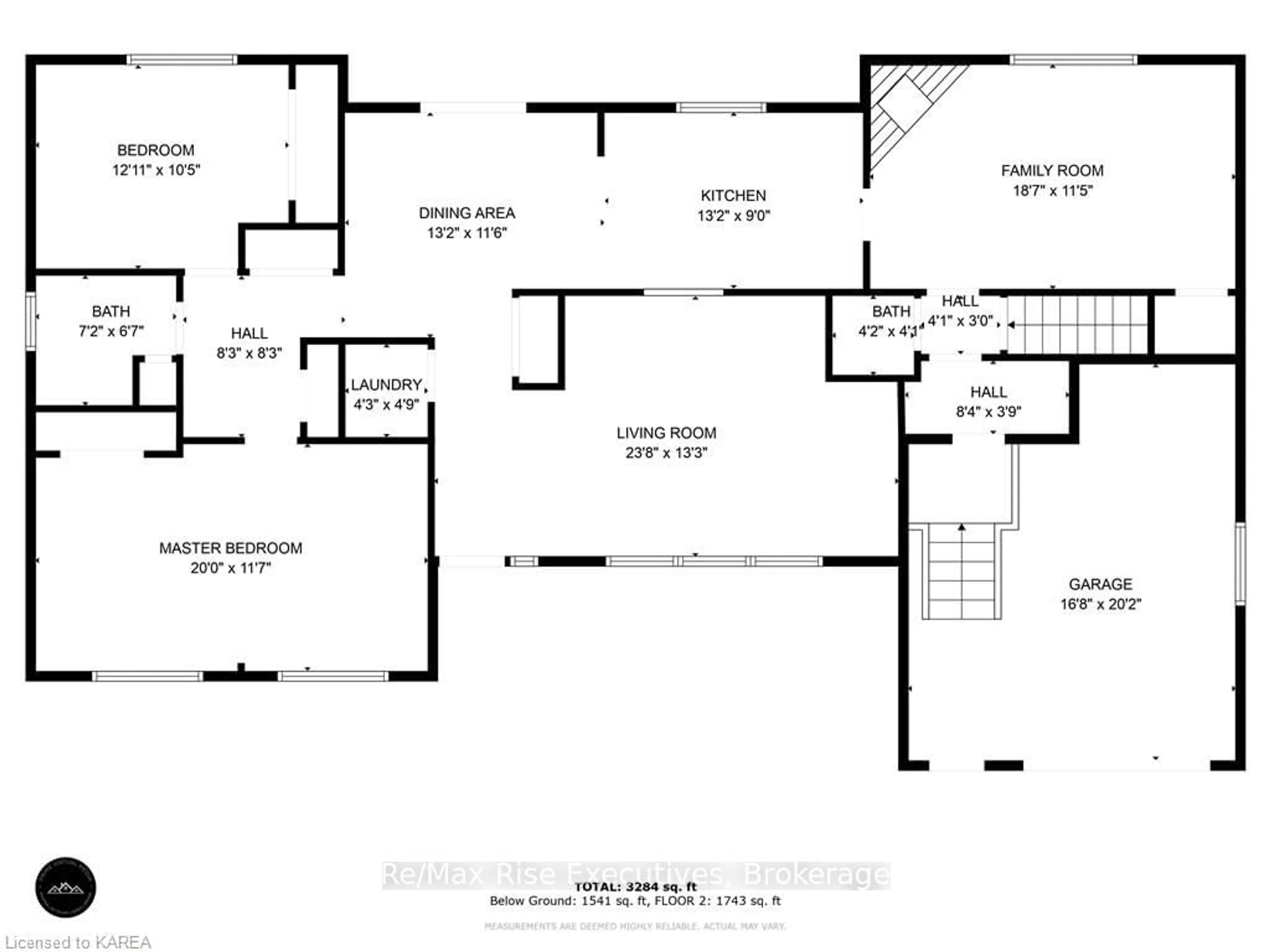 Floor plan for 419 SHANE St, Loyalist Ontario K0H 2H0