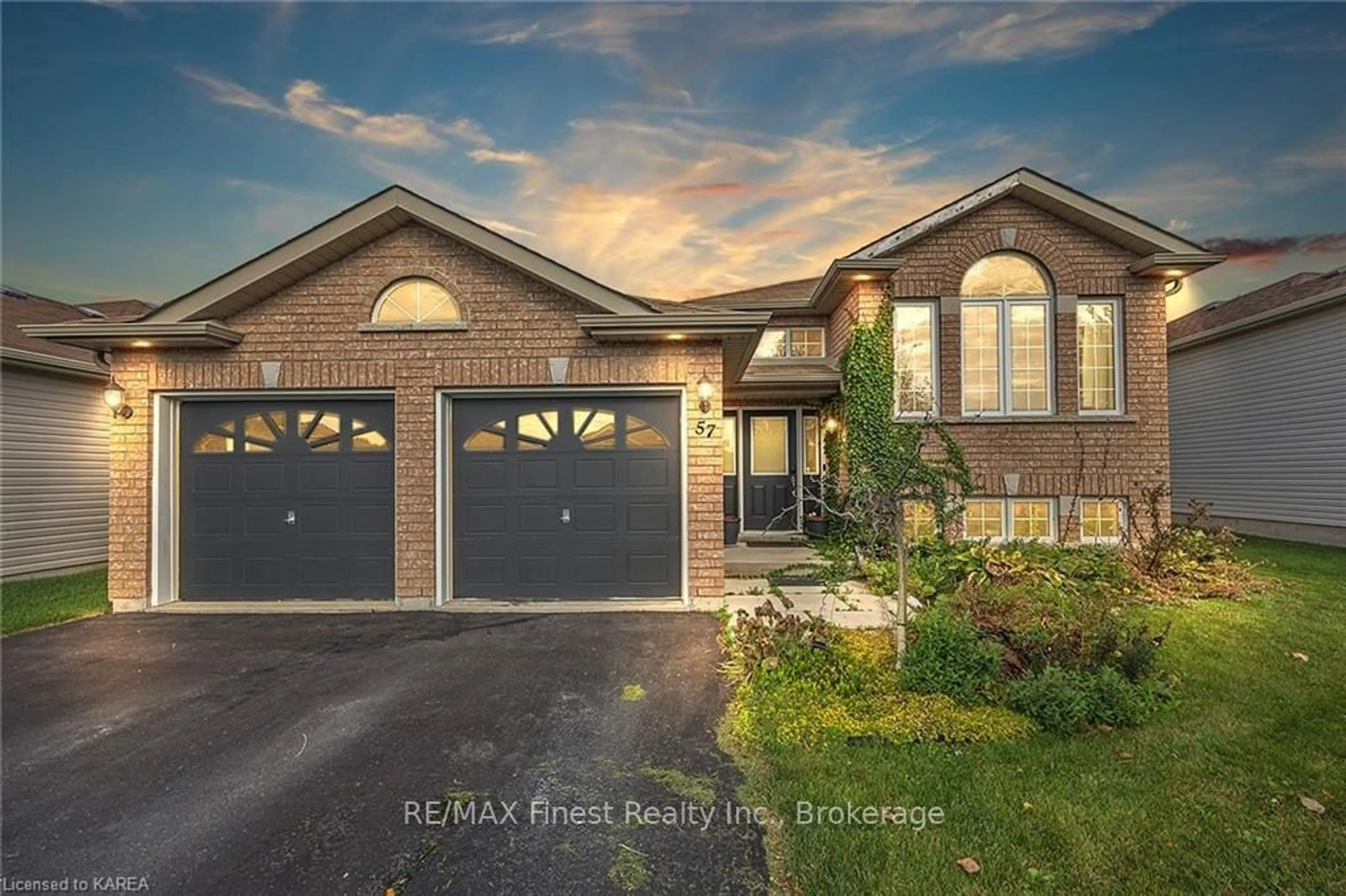 Home with brick exterior material for 57 KANVERS Way, Greater Napanee Ontario K7R 3P9