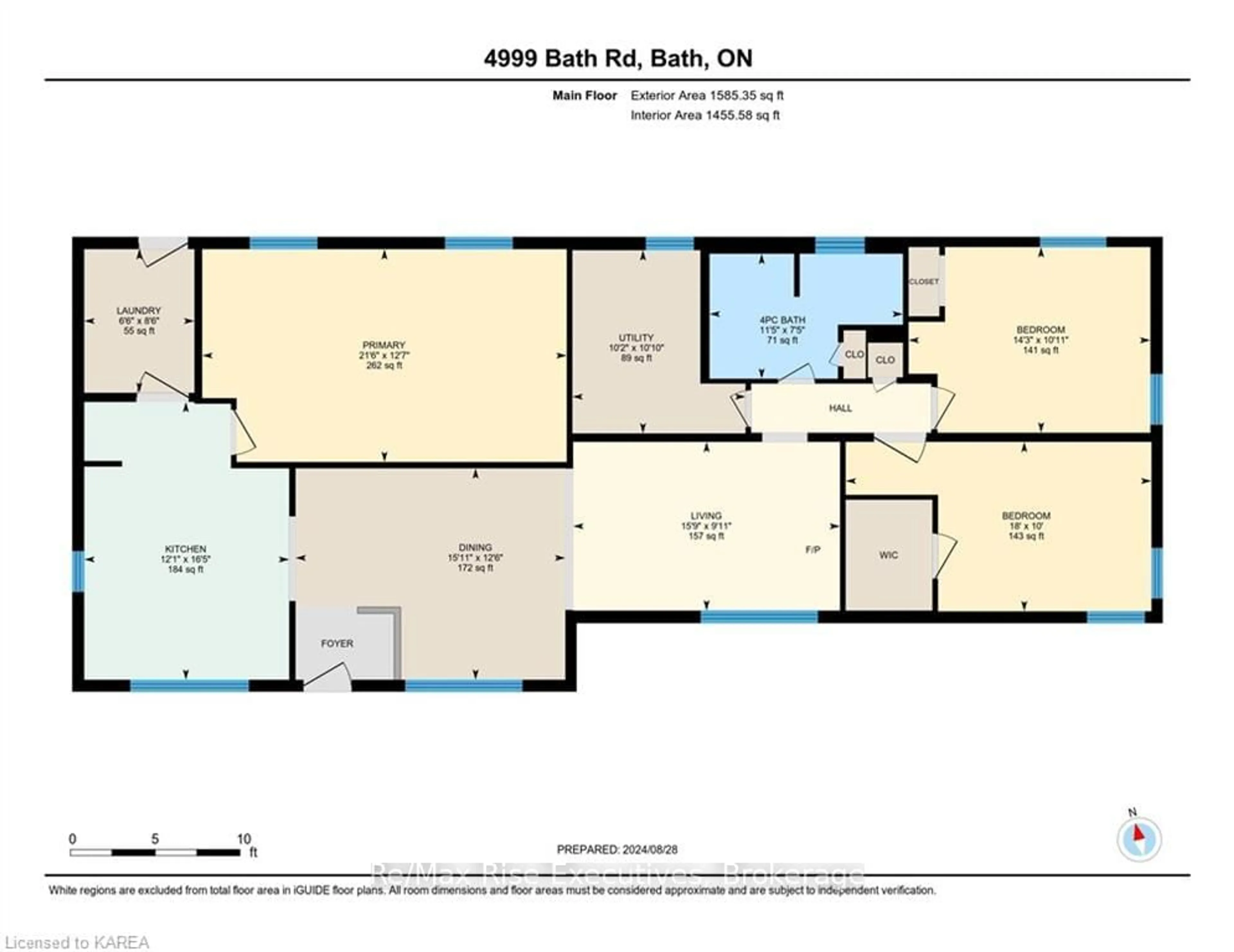 Floor plan for 4999 BATH Rd, Loyalist Ontario K0H 1G0