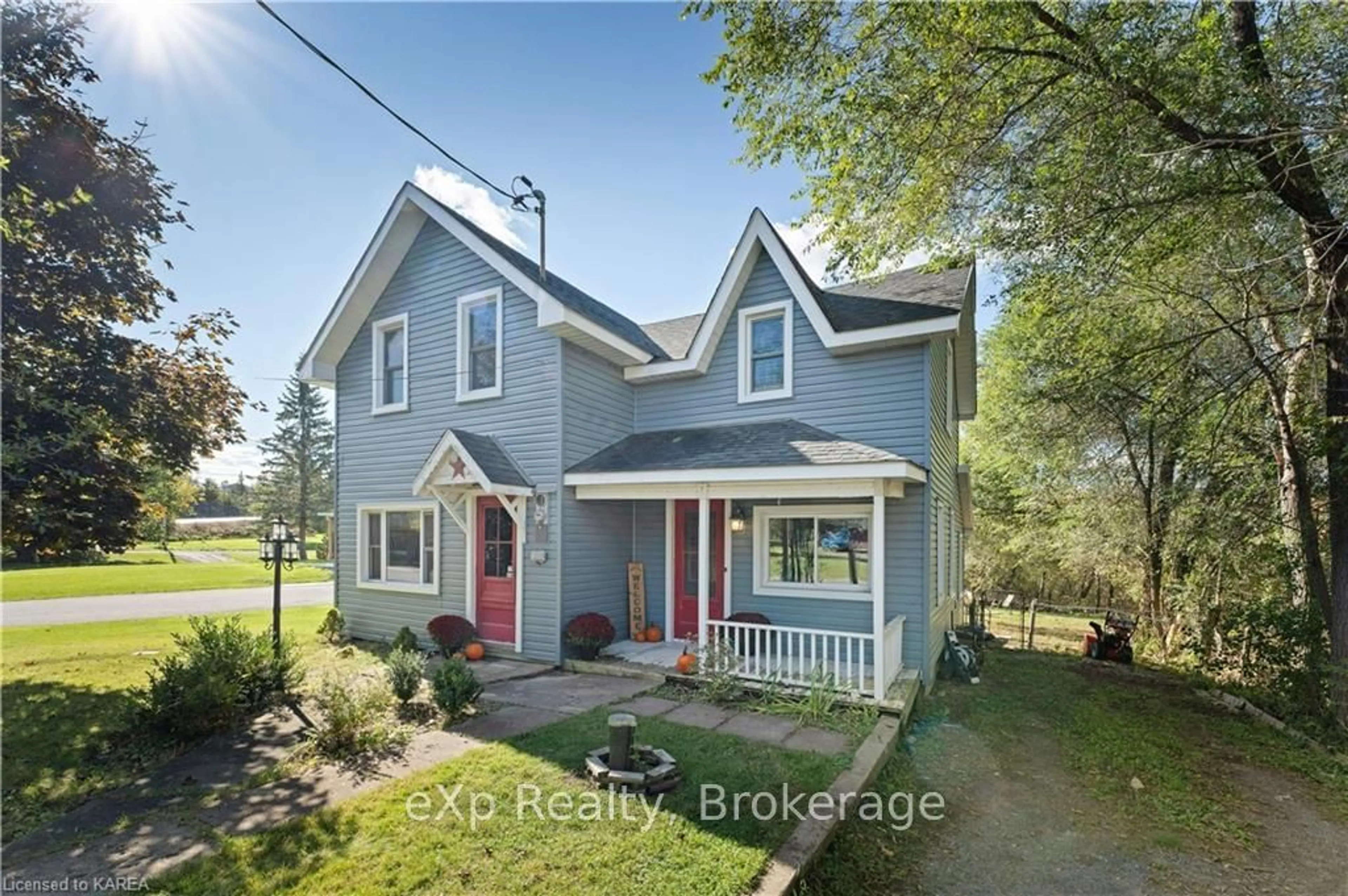 Frontside or backside of a home, cottage for 4241 COUNTY RD 1E, Stone Mills Ontario K0K 3N0