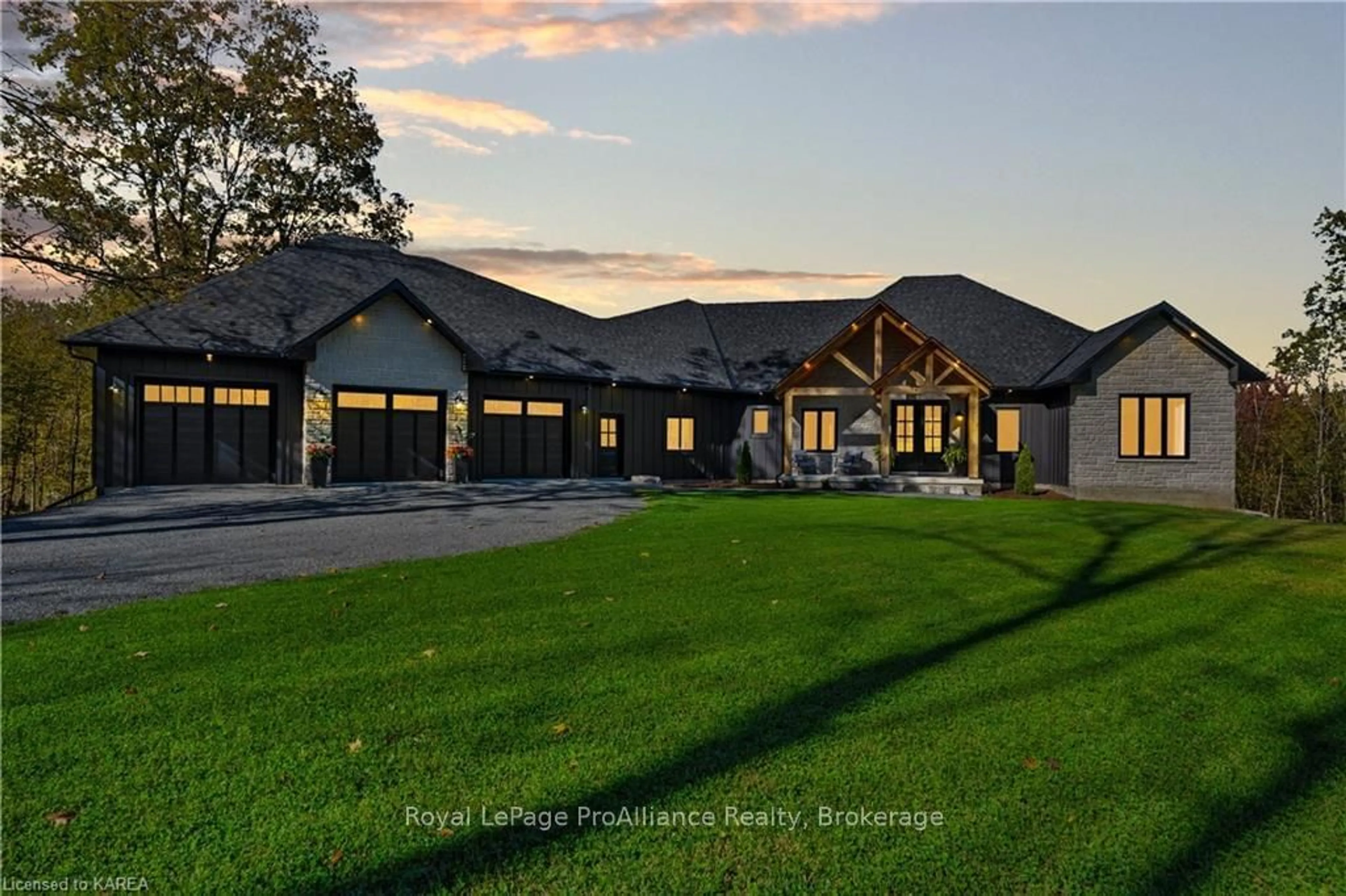 Frontside or backside of a home, the front or back of building for 1088 BALSAM Lane, South Frontenac Ontario K0H 1X0