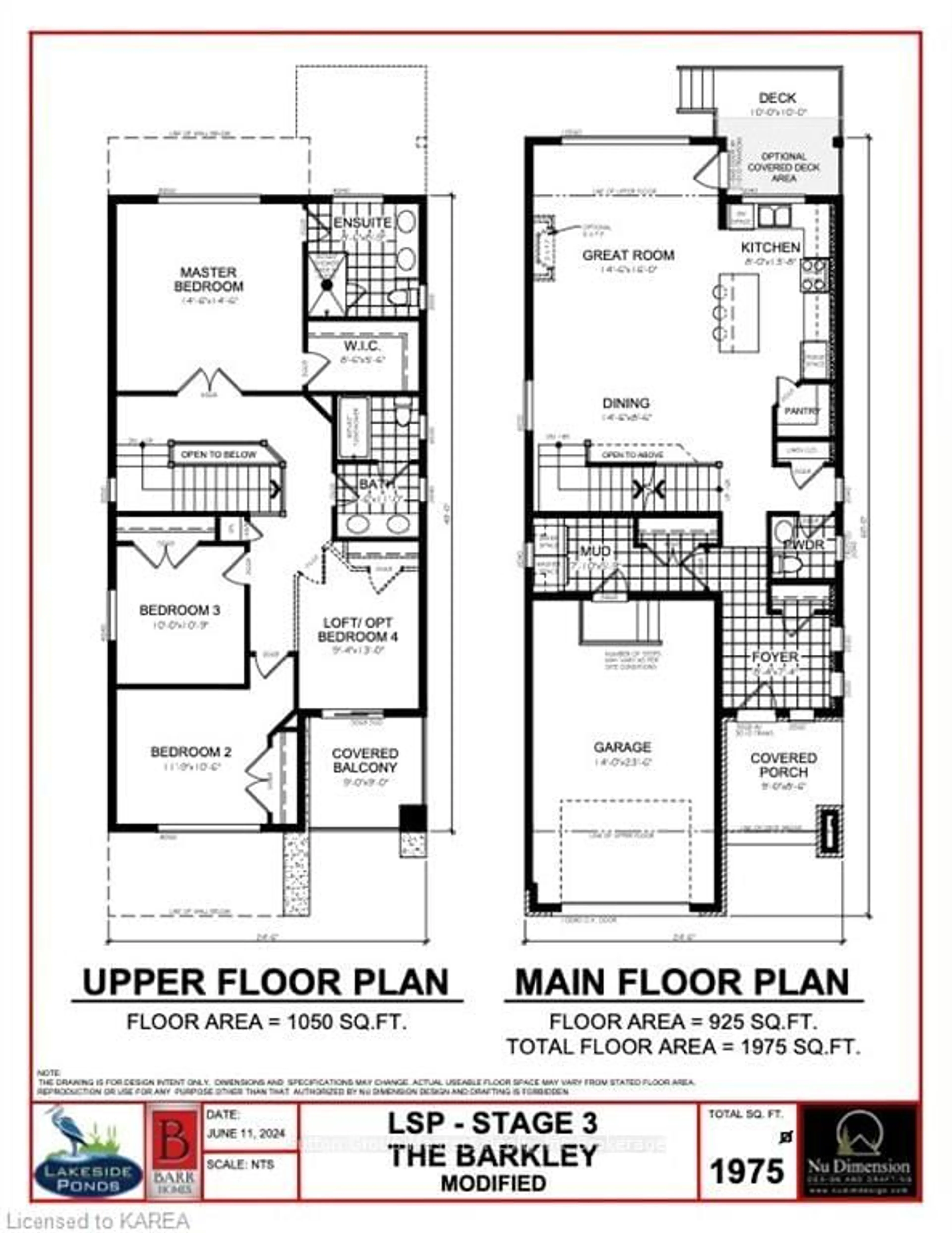 Floor plan for 234 DR RICHARD JAMES Cres, Loyalist Ontario K7N 0B9