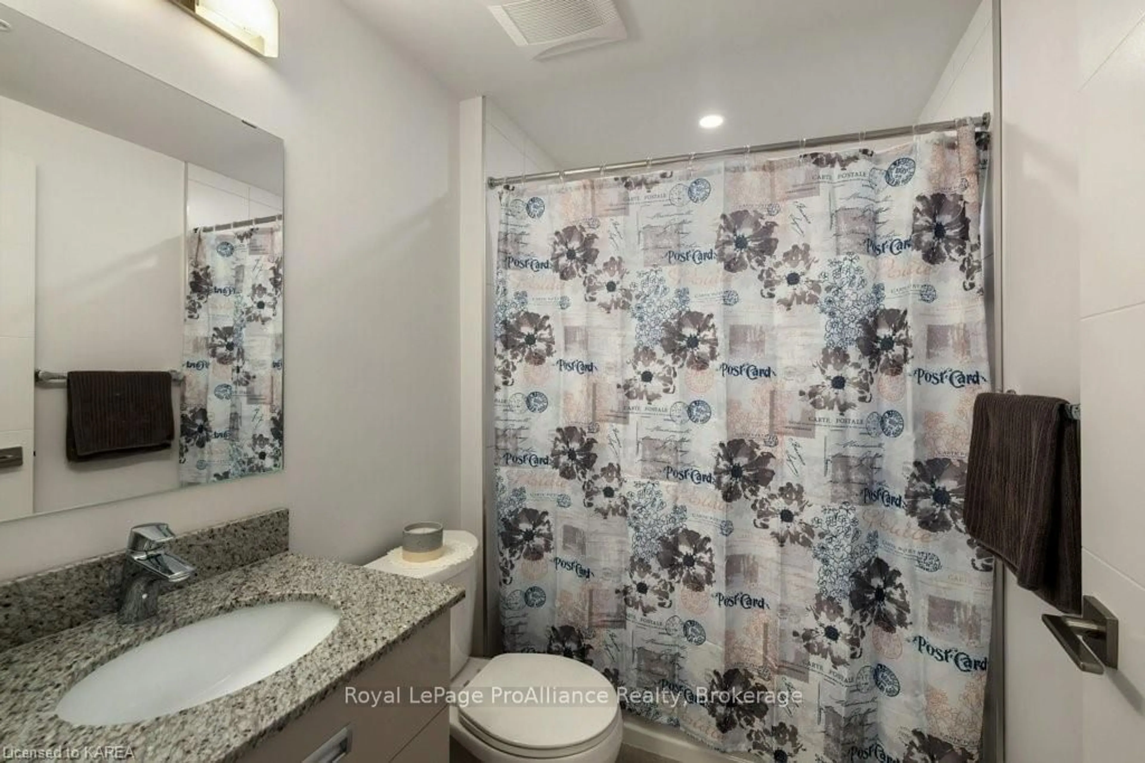 Bathroom, ceramic floors for 652 PRINCESS St #320, Kingston Ontario K7L 1E5