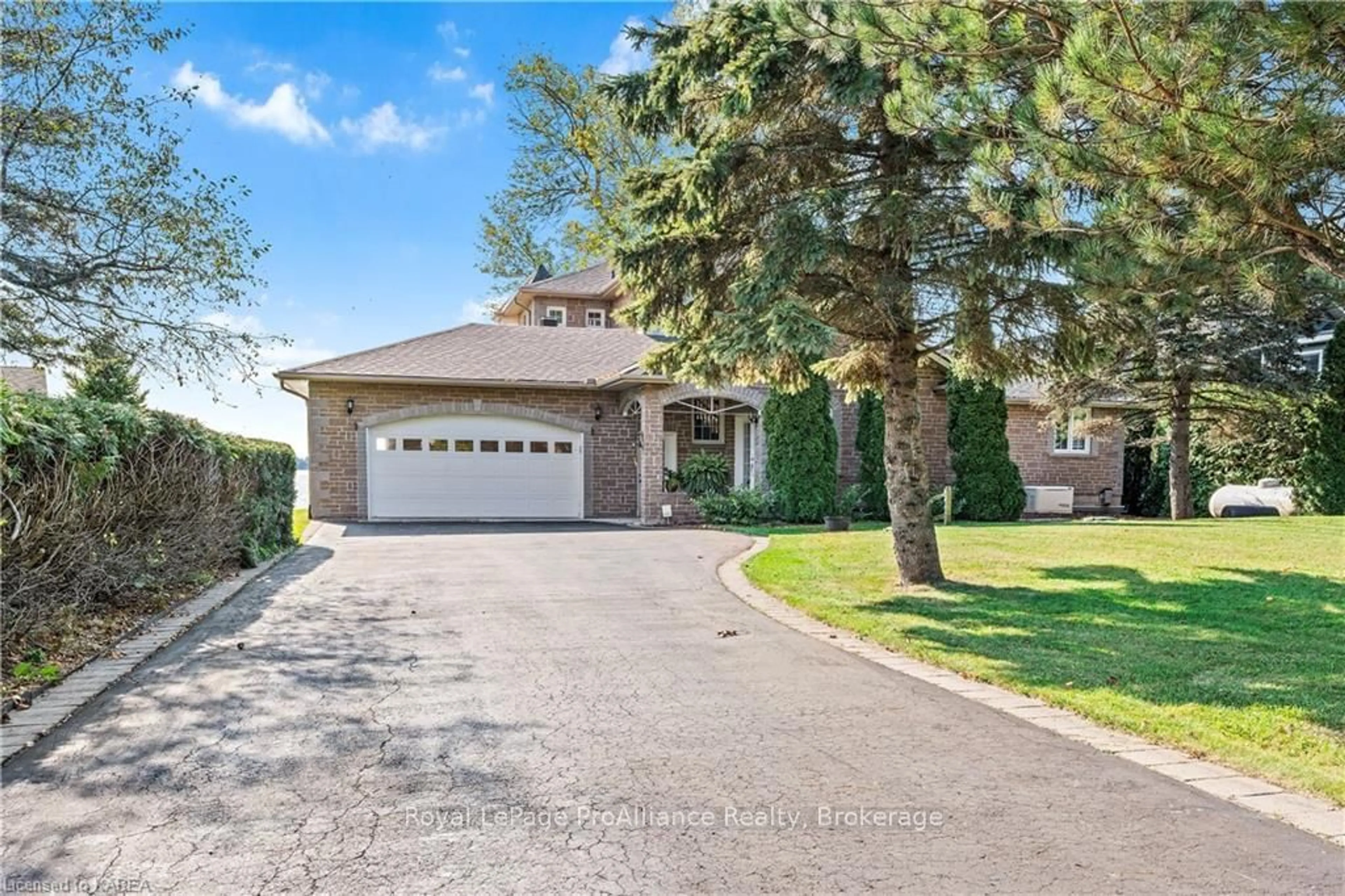 Frontside or backside of a home, the street view for 57 RIVER Rd, Leeds and the Thousand Islands Ontario K0E 1L0