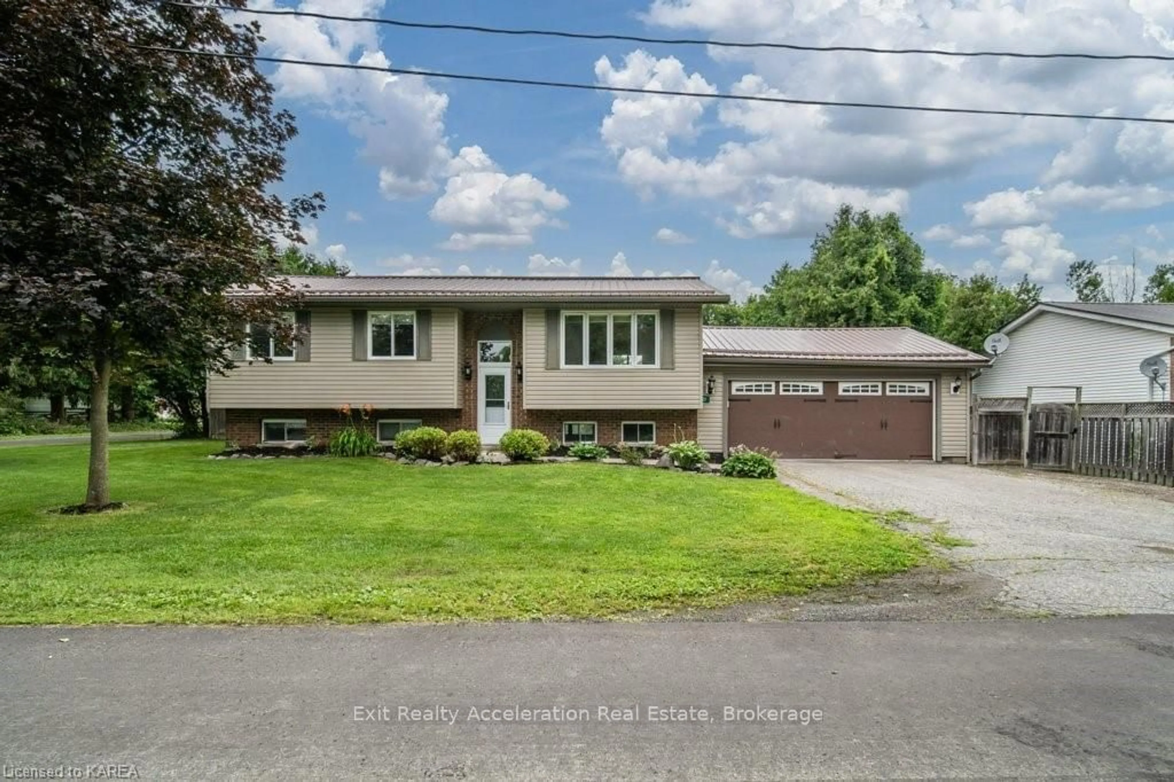 Frontside or backside of a home, the street view for 21 CENTRE St, Stone Mills Ontario K0K 2S0