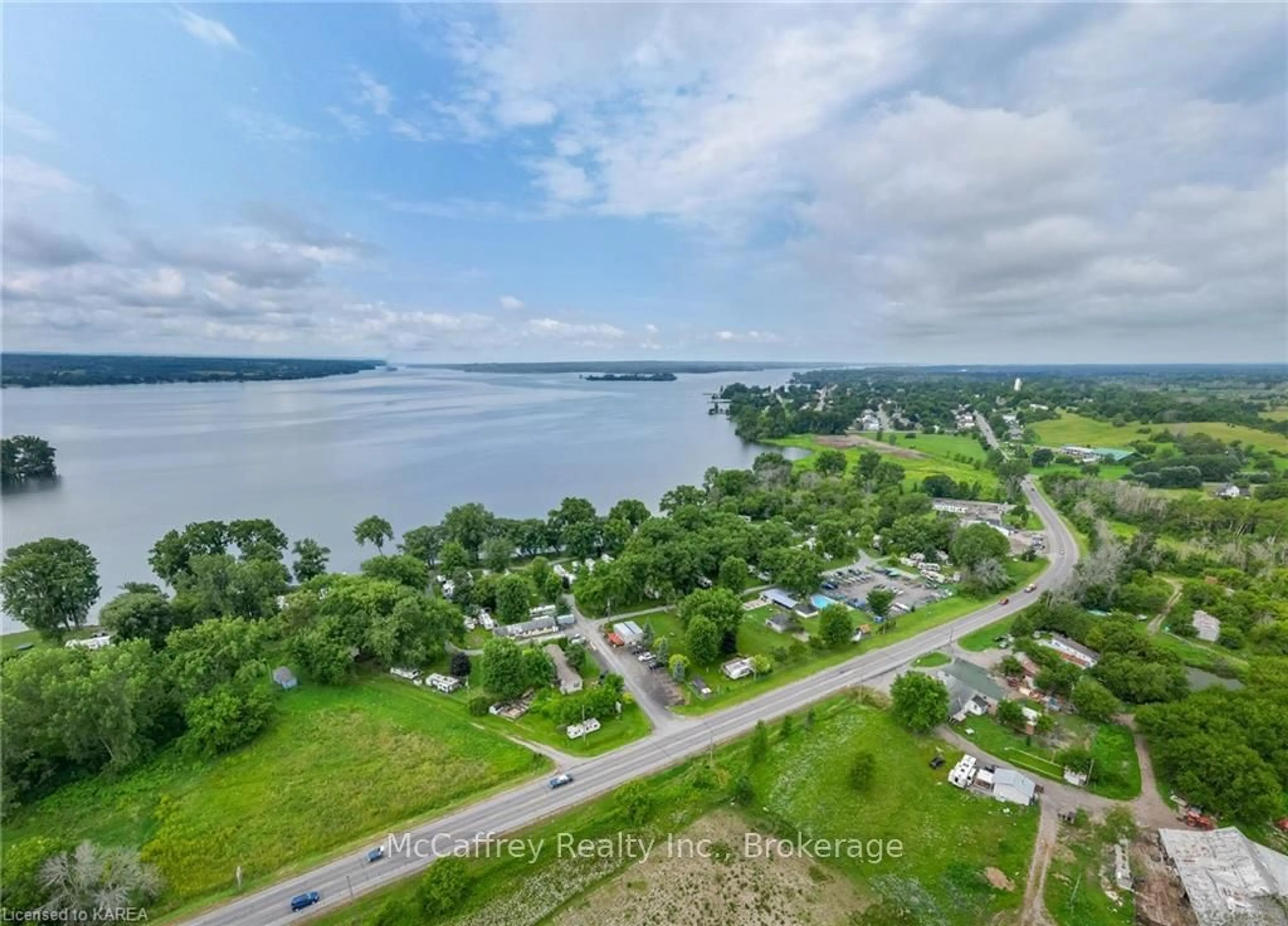 A pic from exterior of the house or condo, the view of lake or river for 9698 COUNTY ROAD 2, Greater Napanee Ontario K7R 3L1