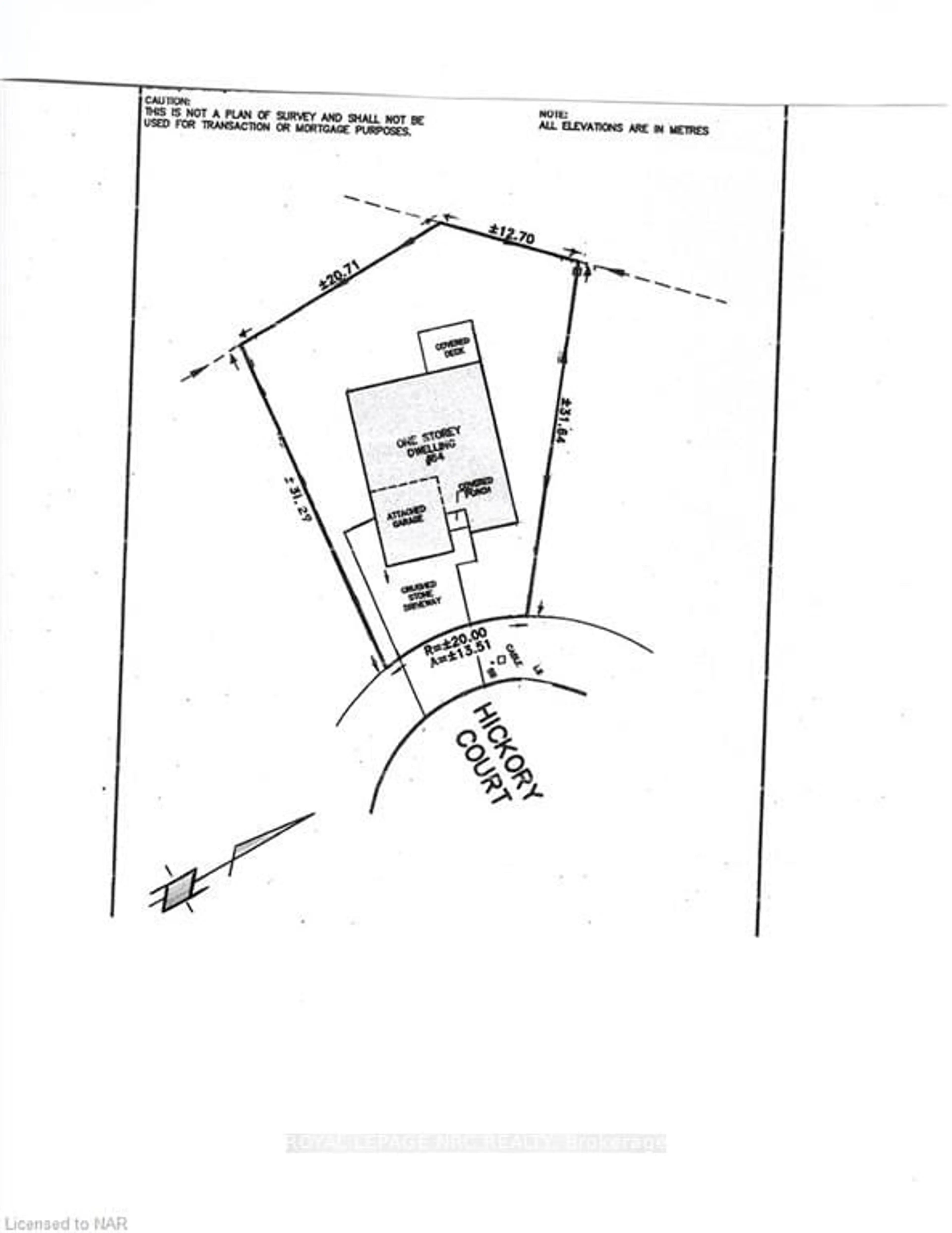 Floor plan for 64 HICKORY Crt, Port Colborne Ontario L3K 0B2