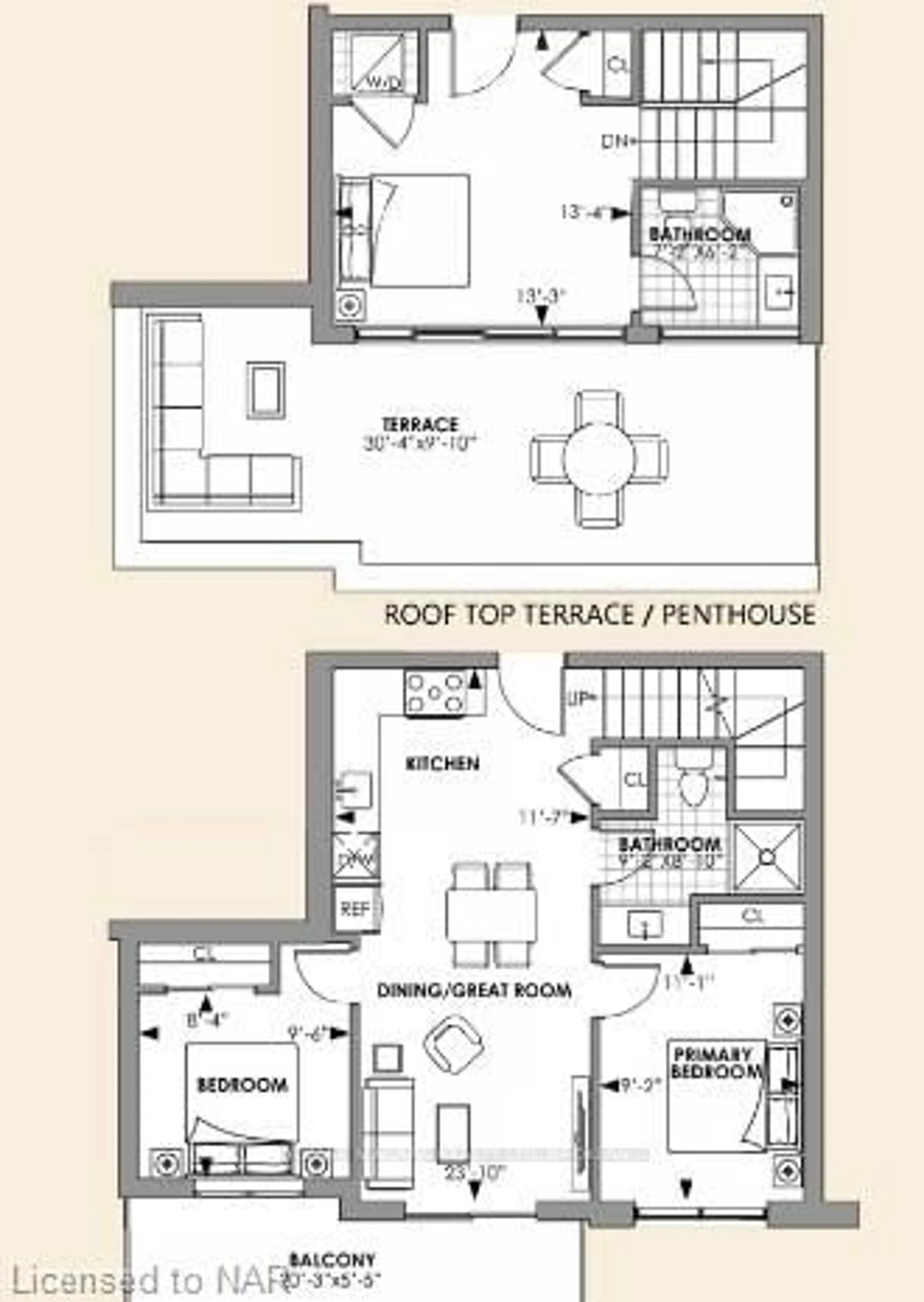 Floor plan for 1024 VANSICKLE Rd #404A, St. Catharines Ontario L2S 2X3