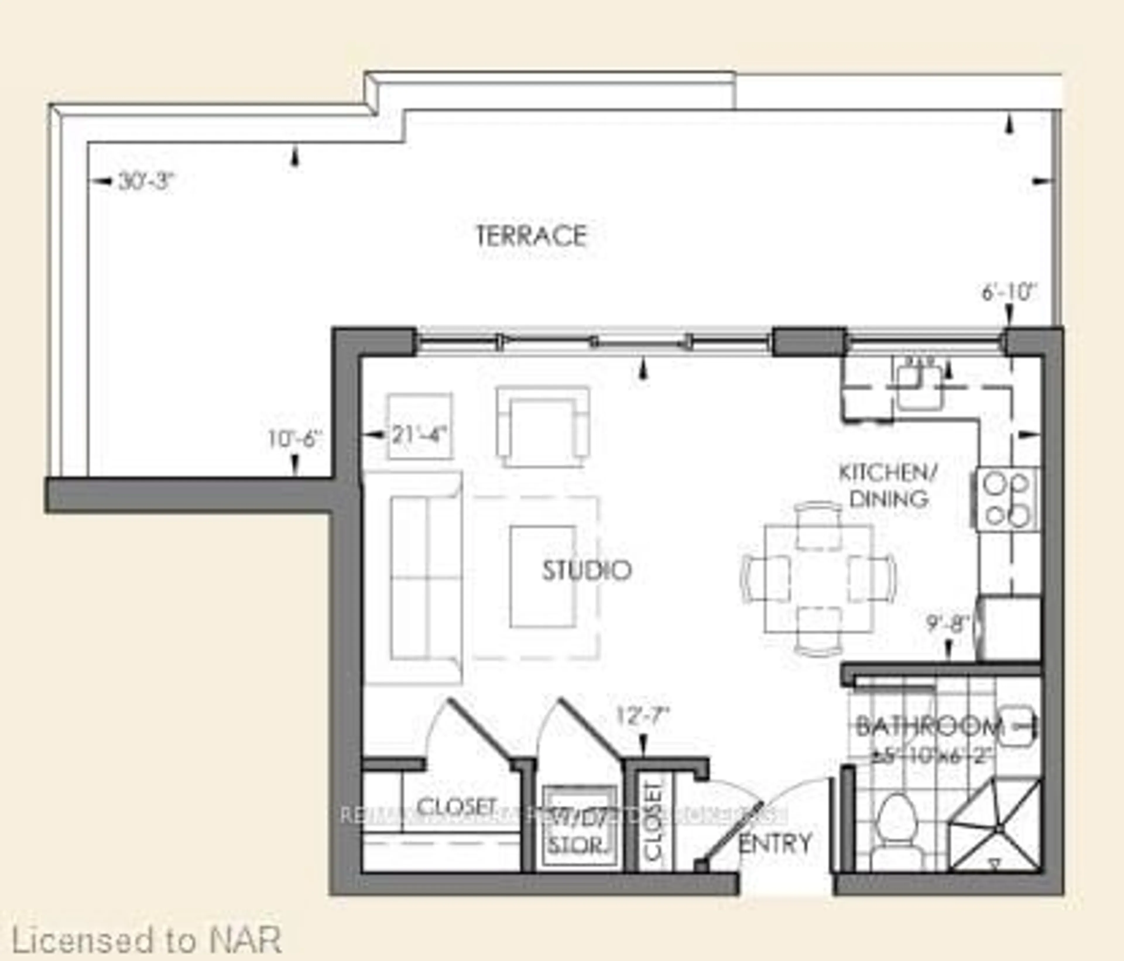 Floor plan for 1024 VANSICKLE Rd #503A, St. Catharines Ontario L2S 2X3