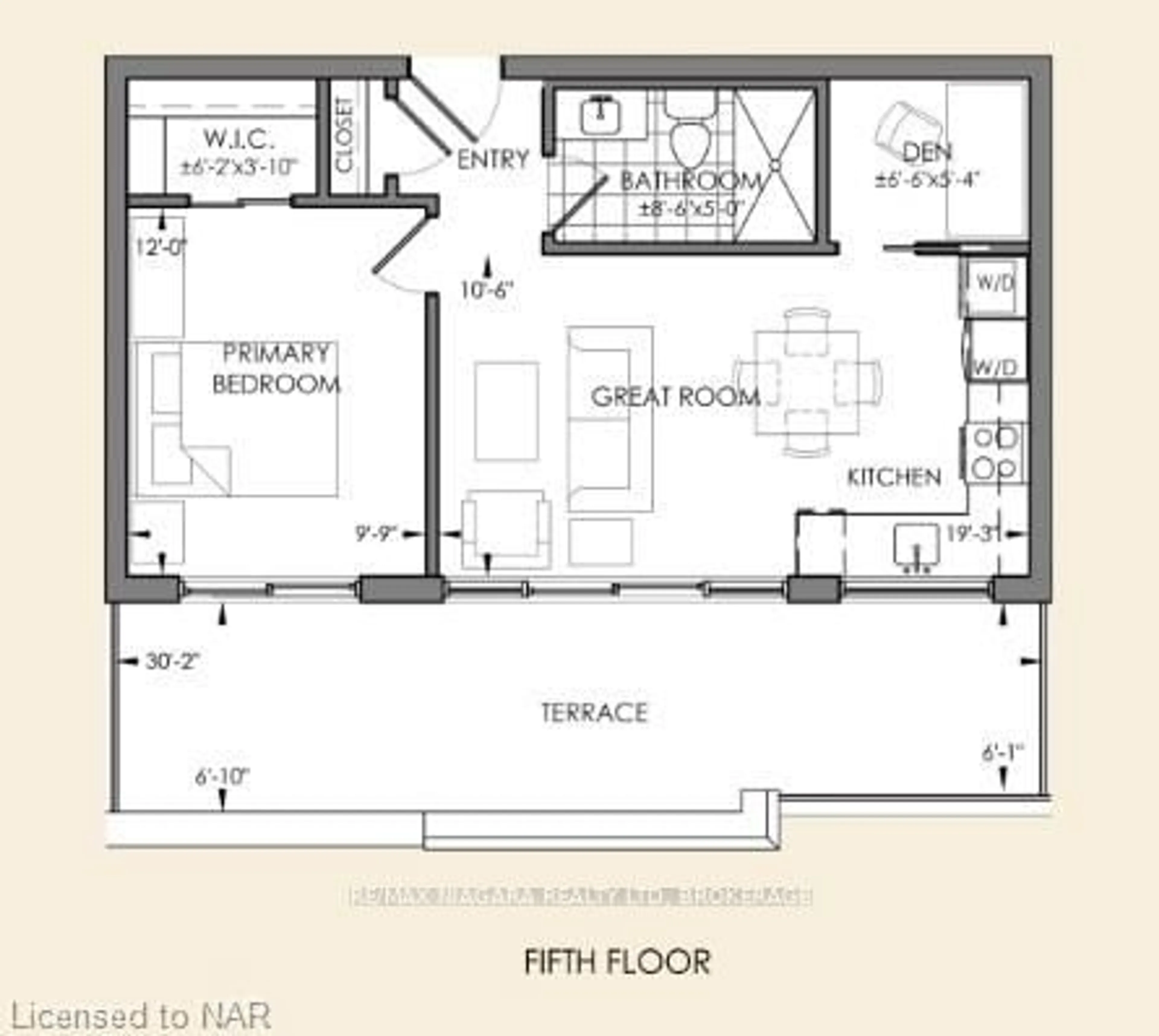 Floor plan for 1024 VANSICKLE Rd #501A, St. Catharines Ontario L2S 2X3