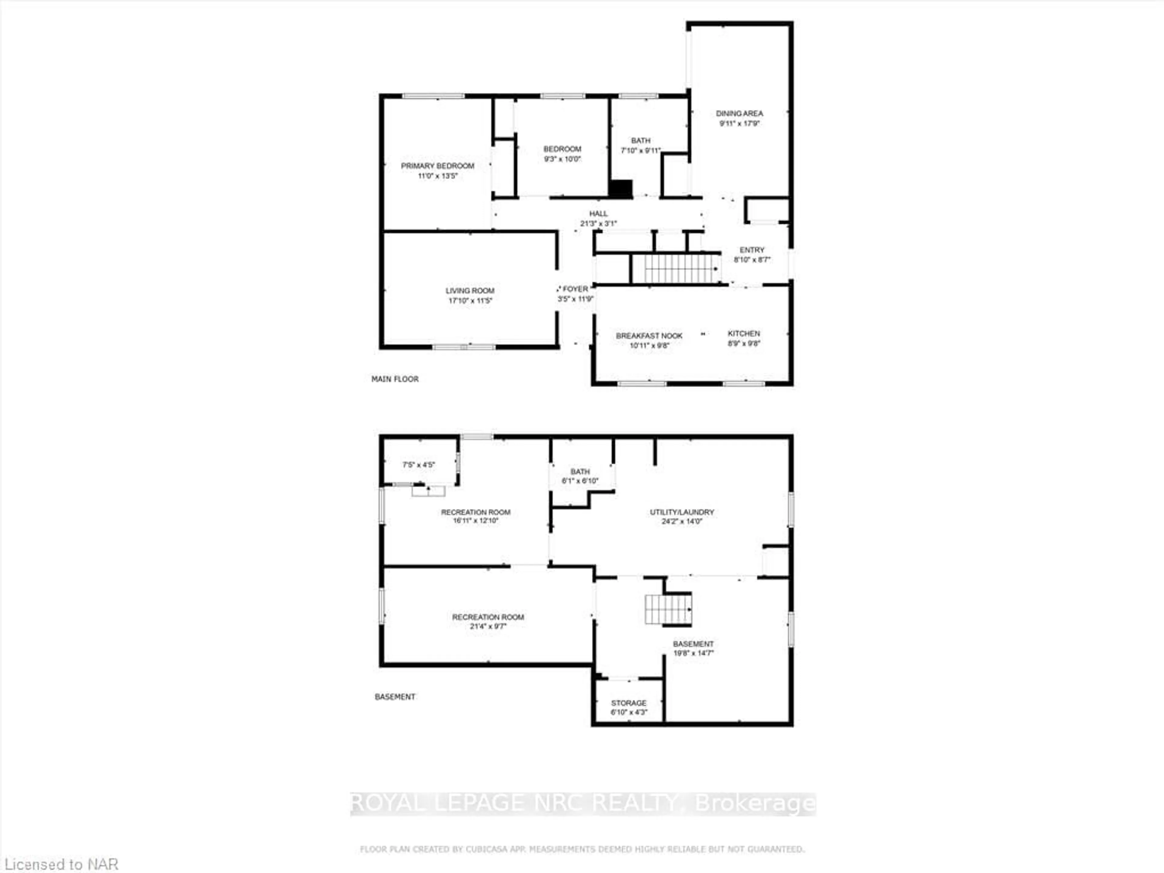 Floor plan for 1467 STEVENSVILLE Rd, Fort Erie Ontario L0S 1S0