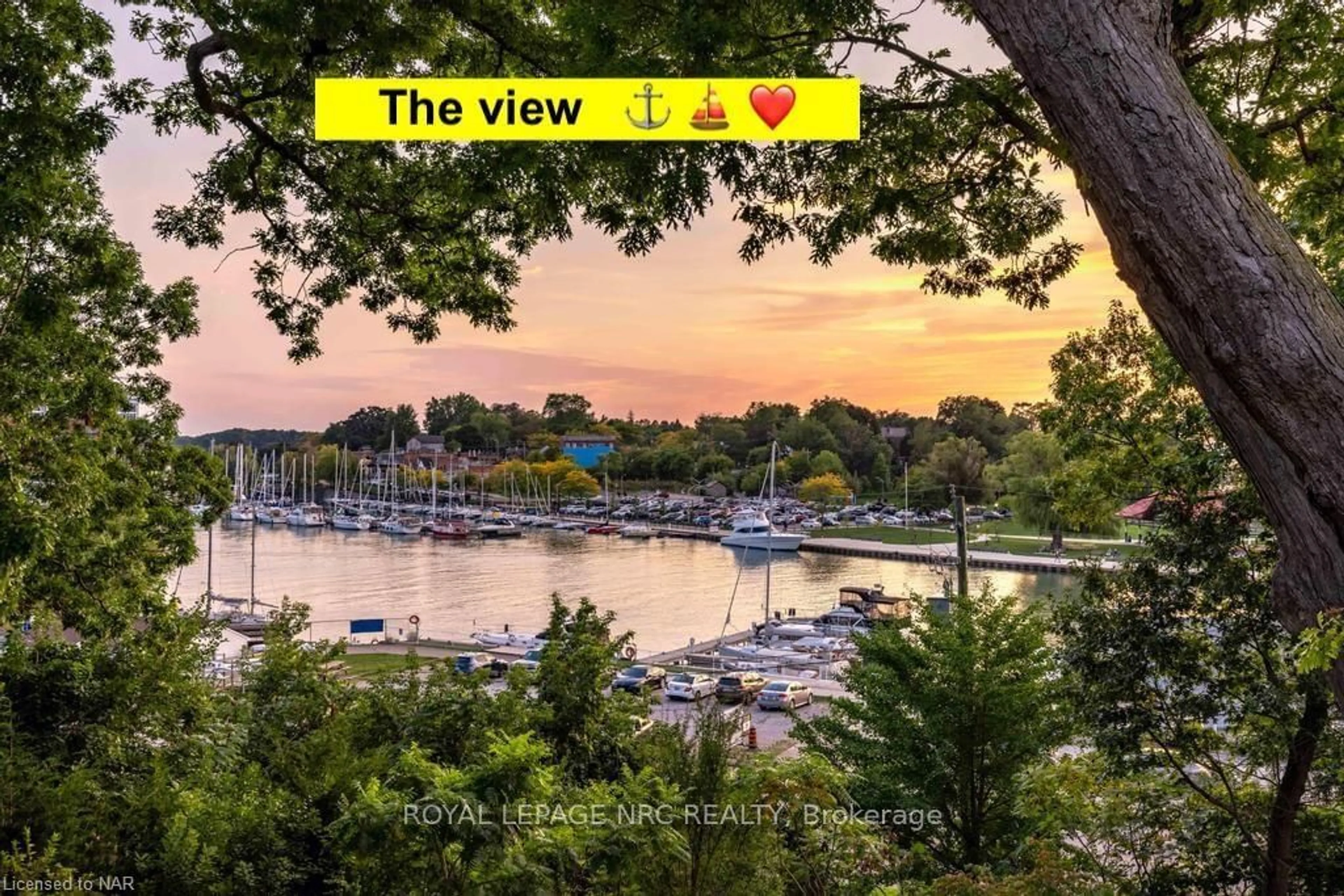 A pic from exterior of the house or condo, the view of lake or river for 5 CARNCASTLE Gate #24, St. Catharines Ontario L2N 5V4