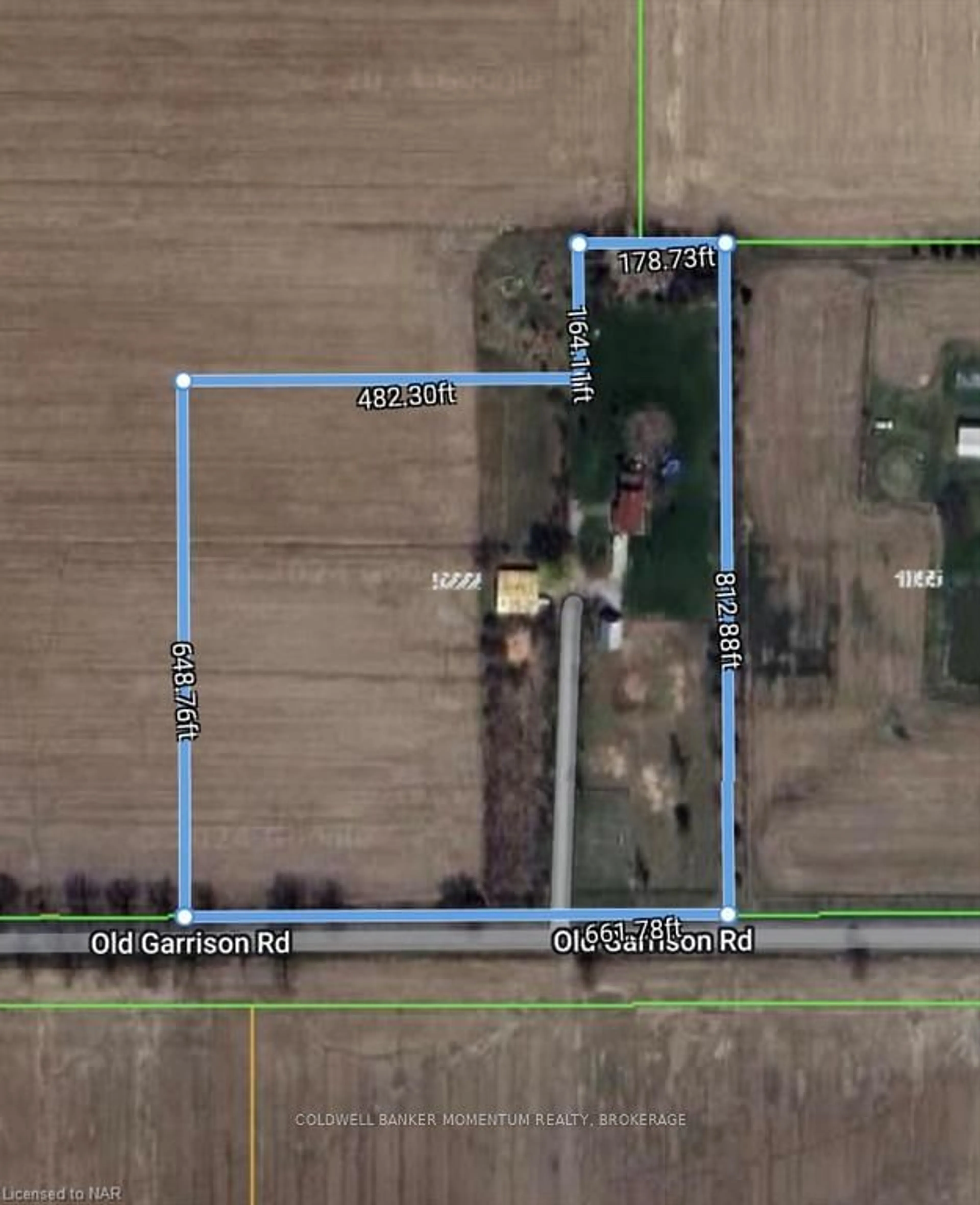 Picture of a map for 5222 OLD GARRISON Rd, Fort Erie Ontario L0S 1N0