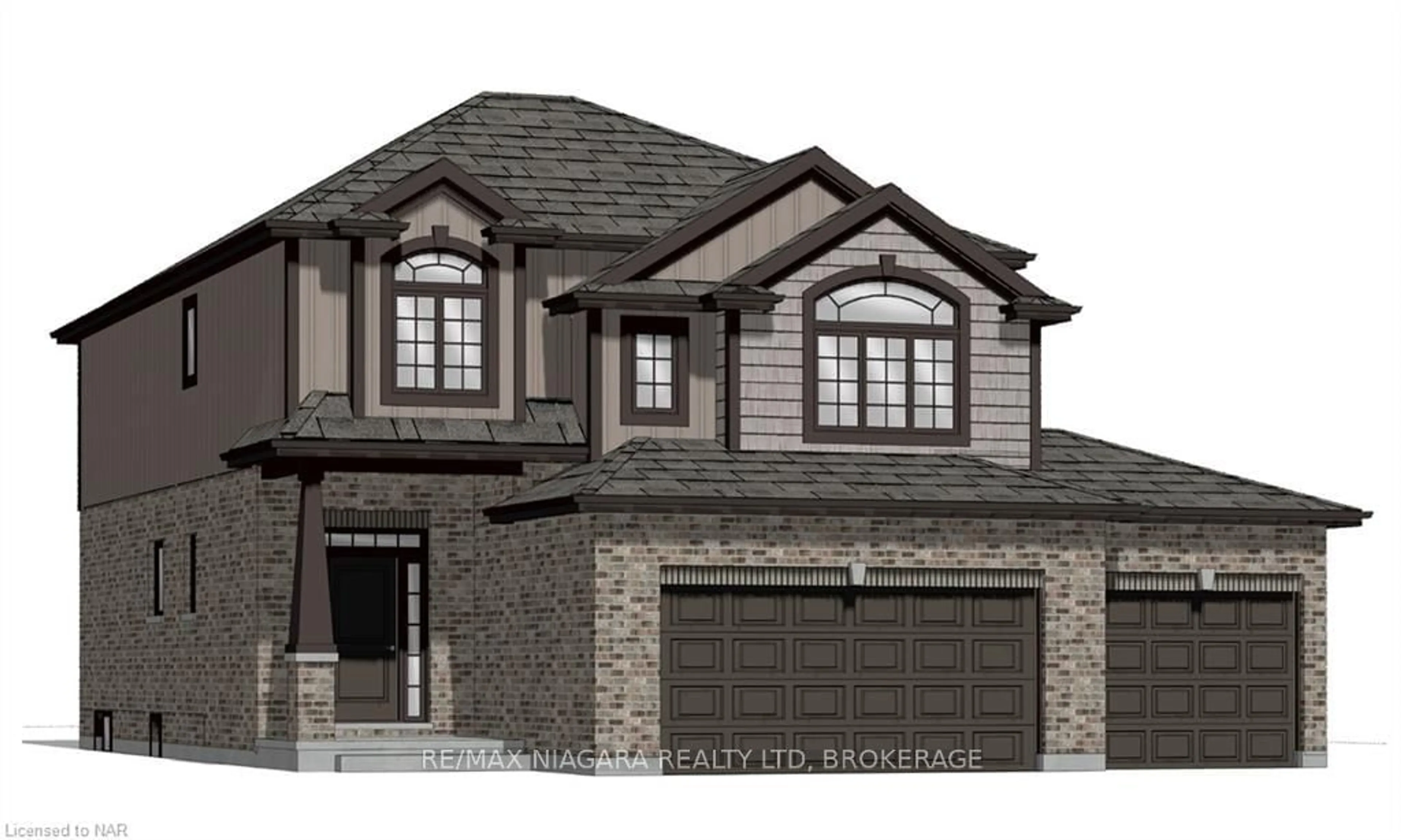 Home with brick exterior material for 452 - P FERNDALE Ave, Fort Erie Ontario L2A 5C4