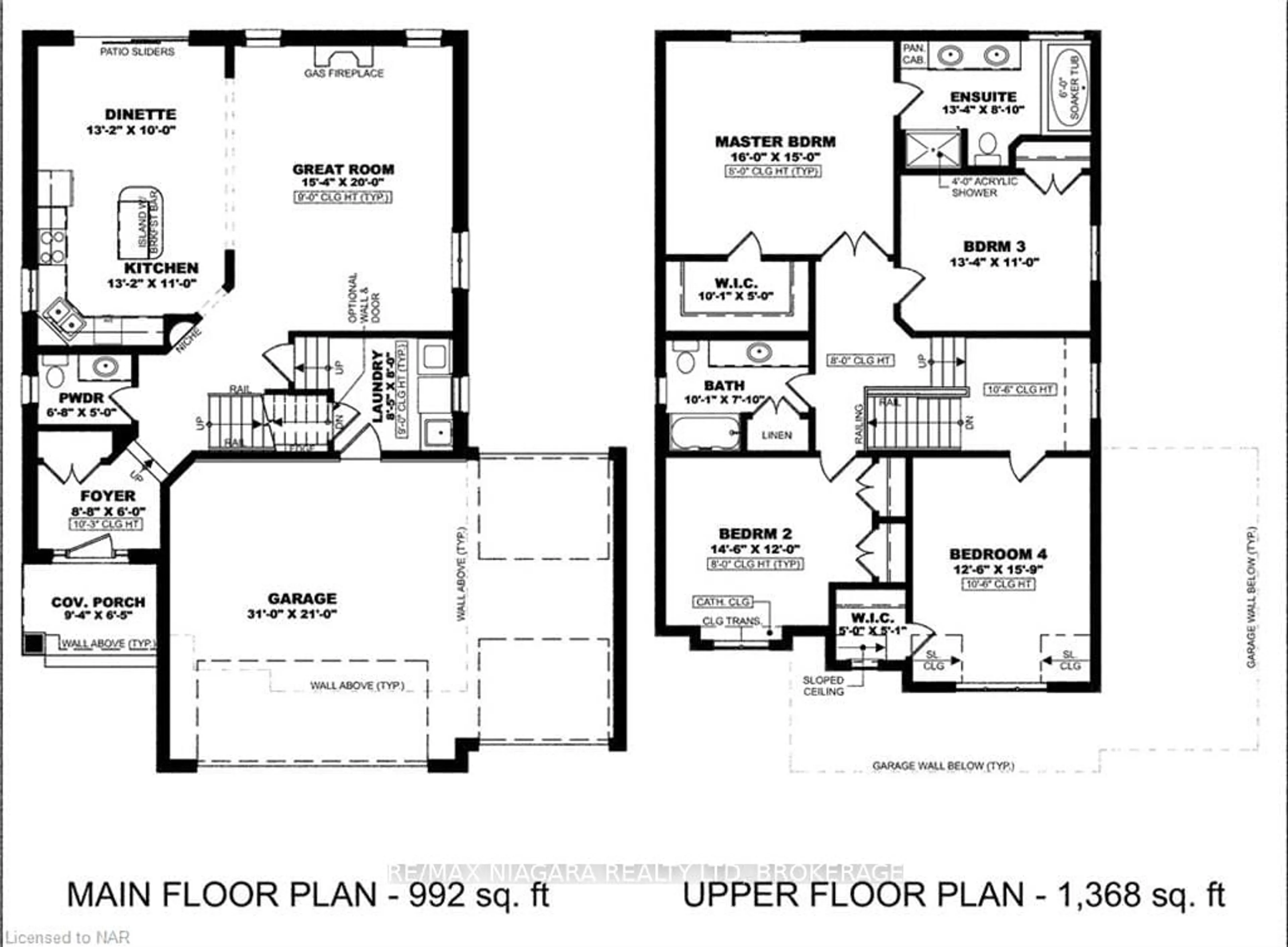 Floor plan for 452 - P FERNDALE Ave, Fort Erie Ontario L2A 5C4