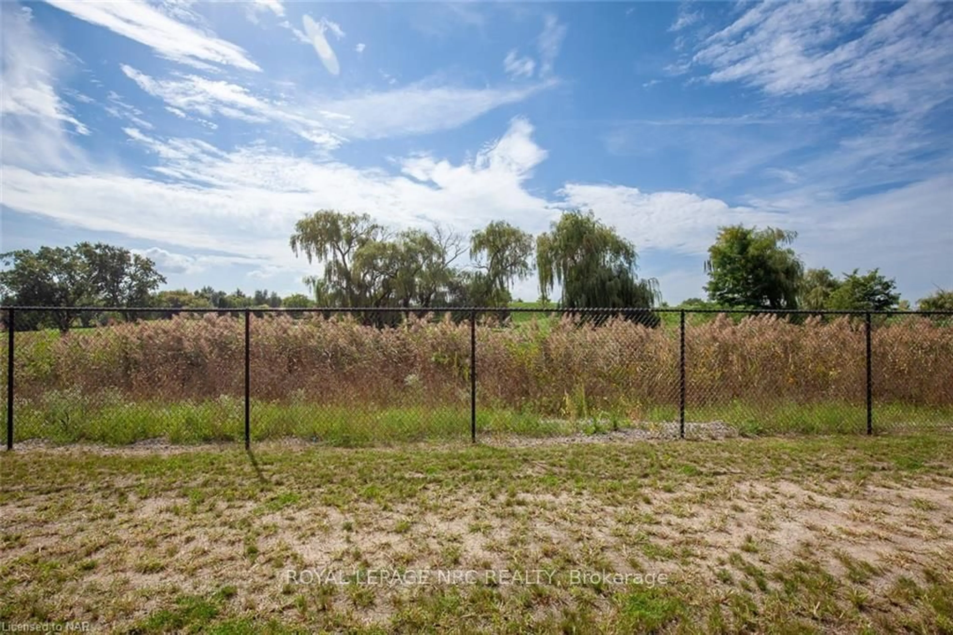 Patio, the fenced backyard for 50 HERRICK Ave #GL06, St. Catharines Ontario L2P 2T9