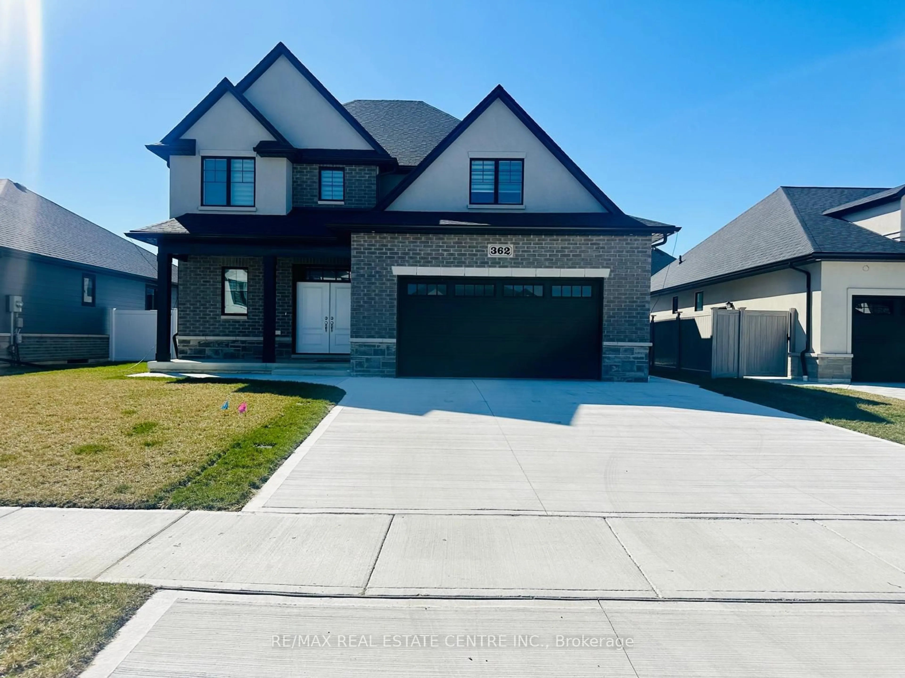 Frontside or backside of a home, the street view for 362 Christine Ave, Lakeshore Ontario N0R 1A0