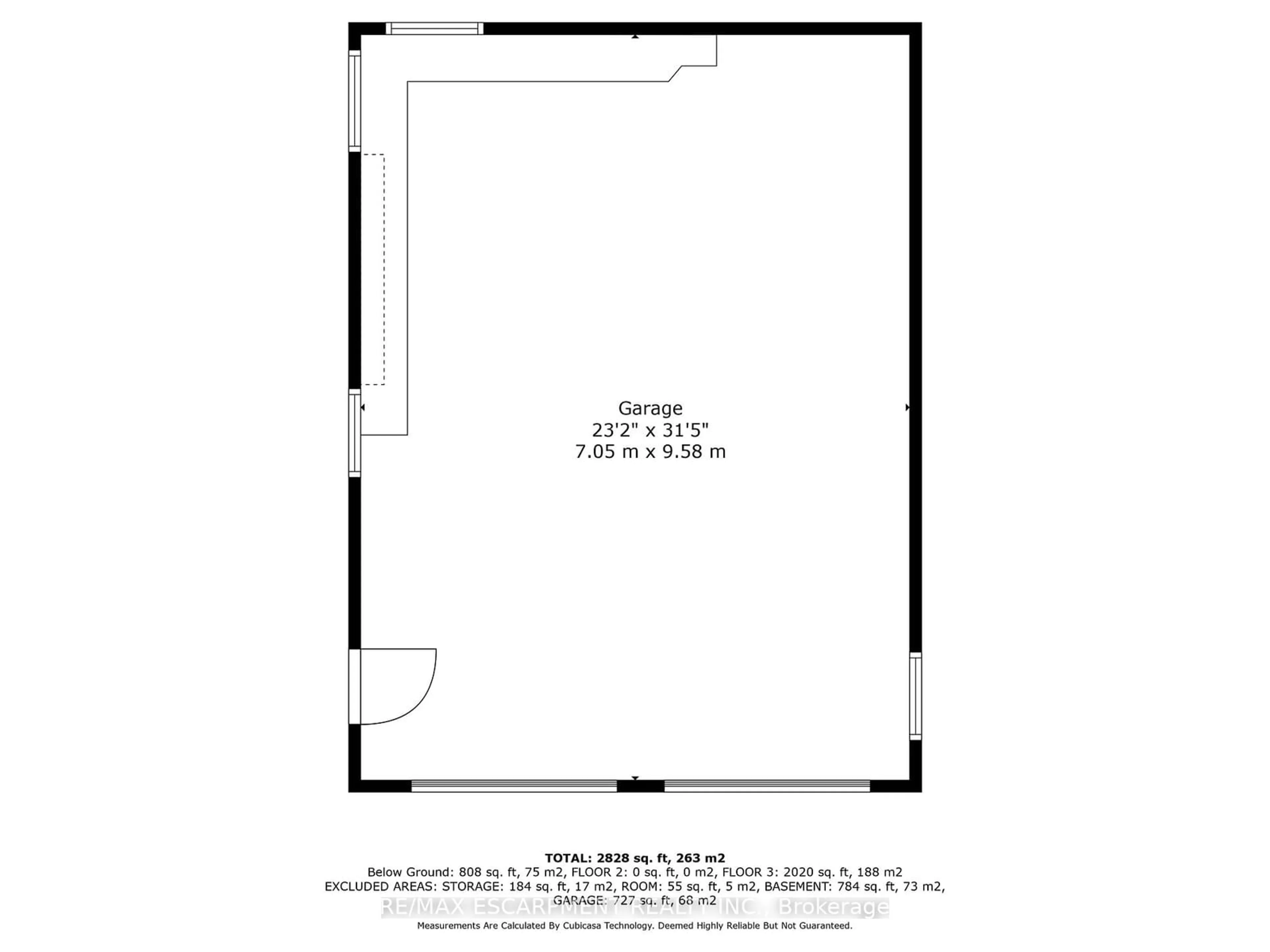 Floor plan for 565 Second Rd, Hamilton Ontario L8J 2Y1