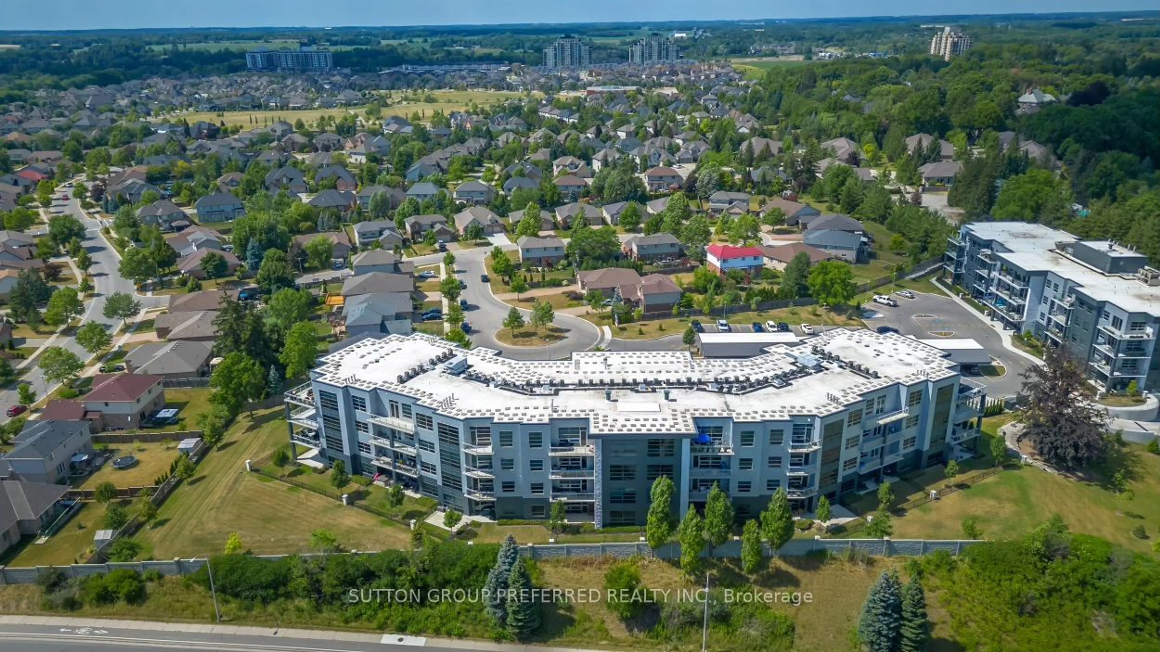 A pic from exterior of the house or condo, the street view for 1705 Fiddlehead Pl #102, London Ontario N6G 5M6