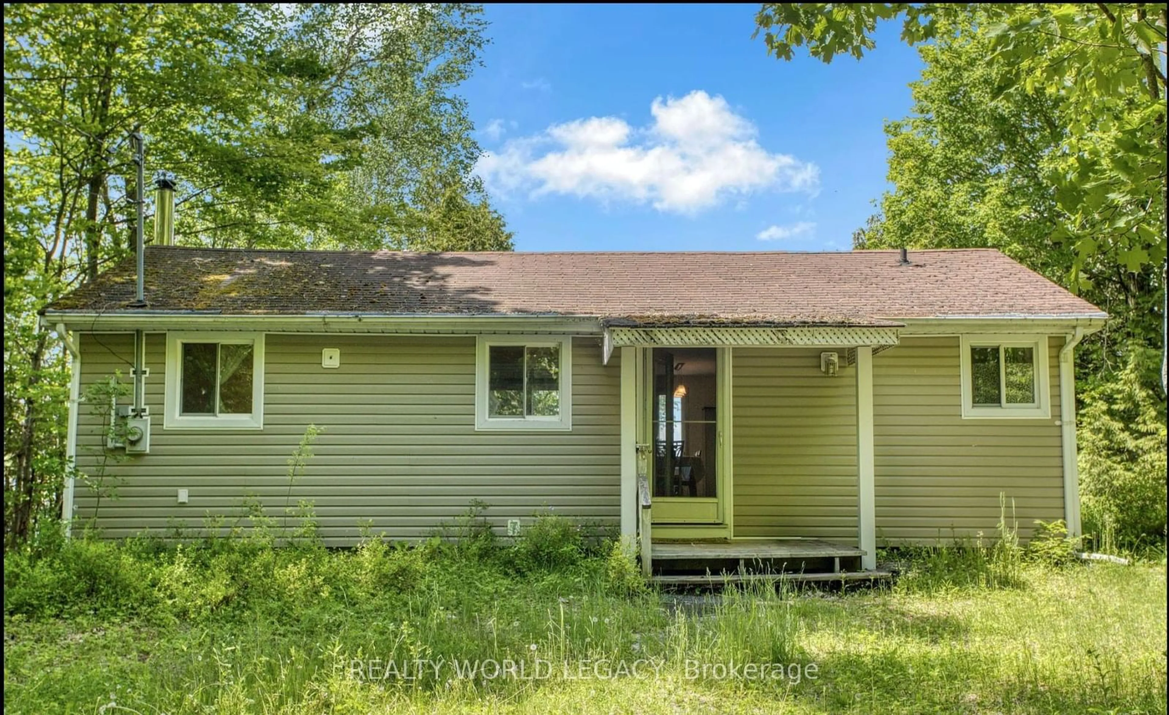 Frontside or backside of a home, cottage for 199 Sunset Beach Rd, Kawartha Lakes Ontario K0M 2B0