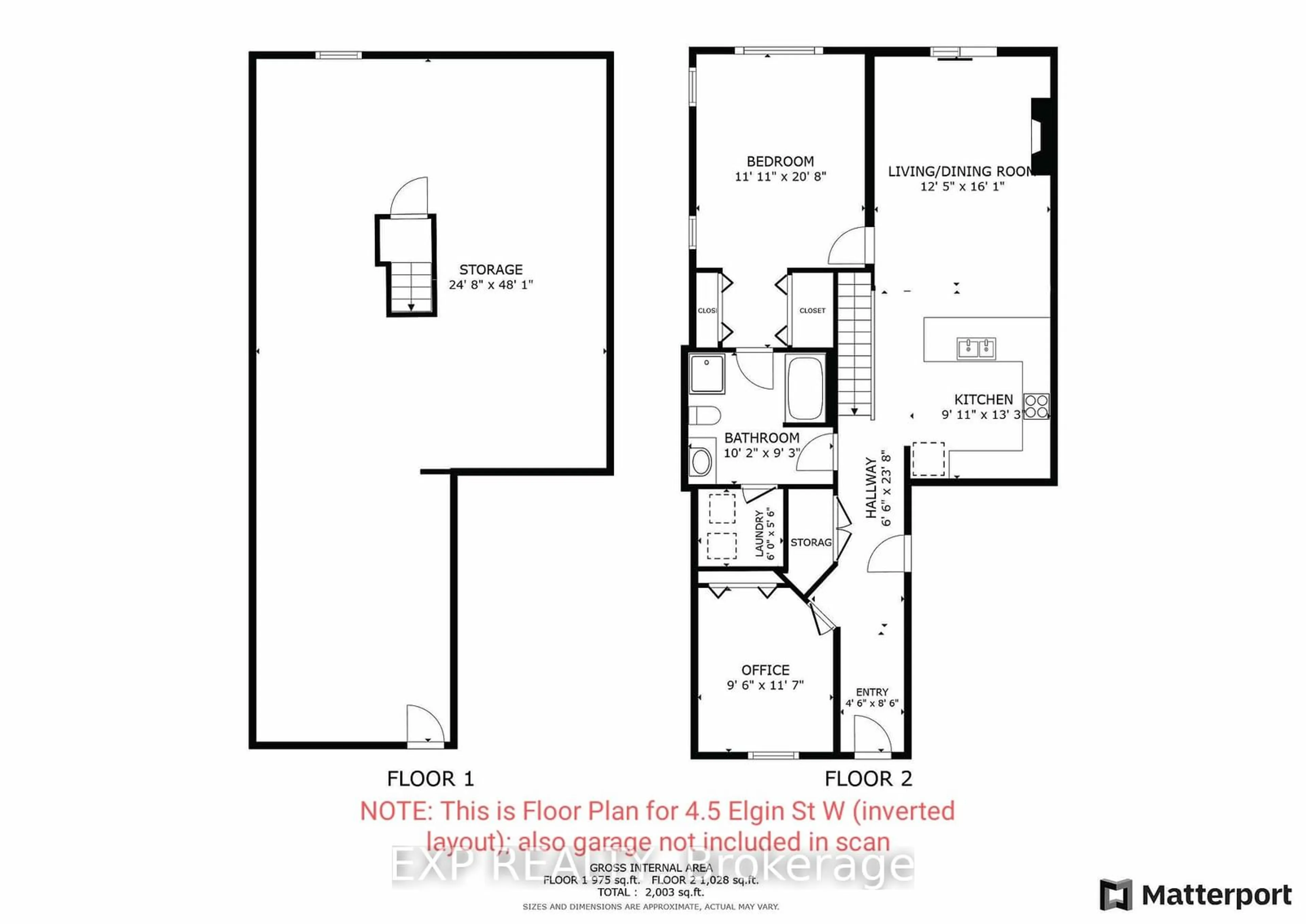 Floor plan for 9.5 South Court St, Norwich Ontario N0J 1P0