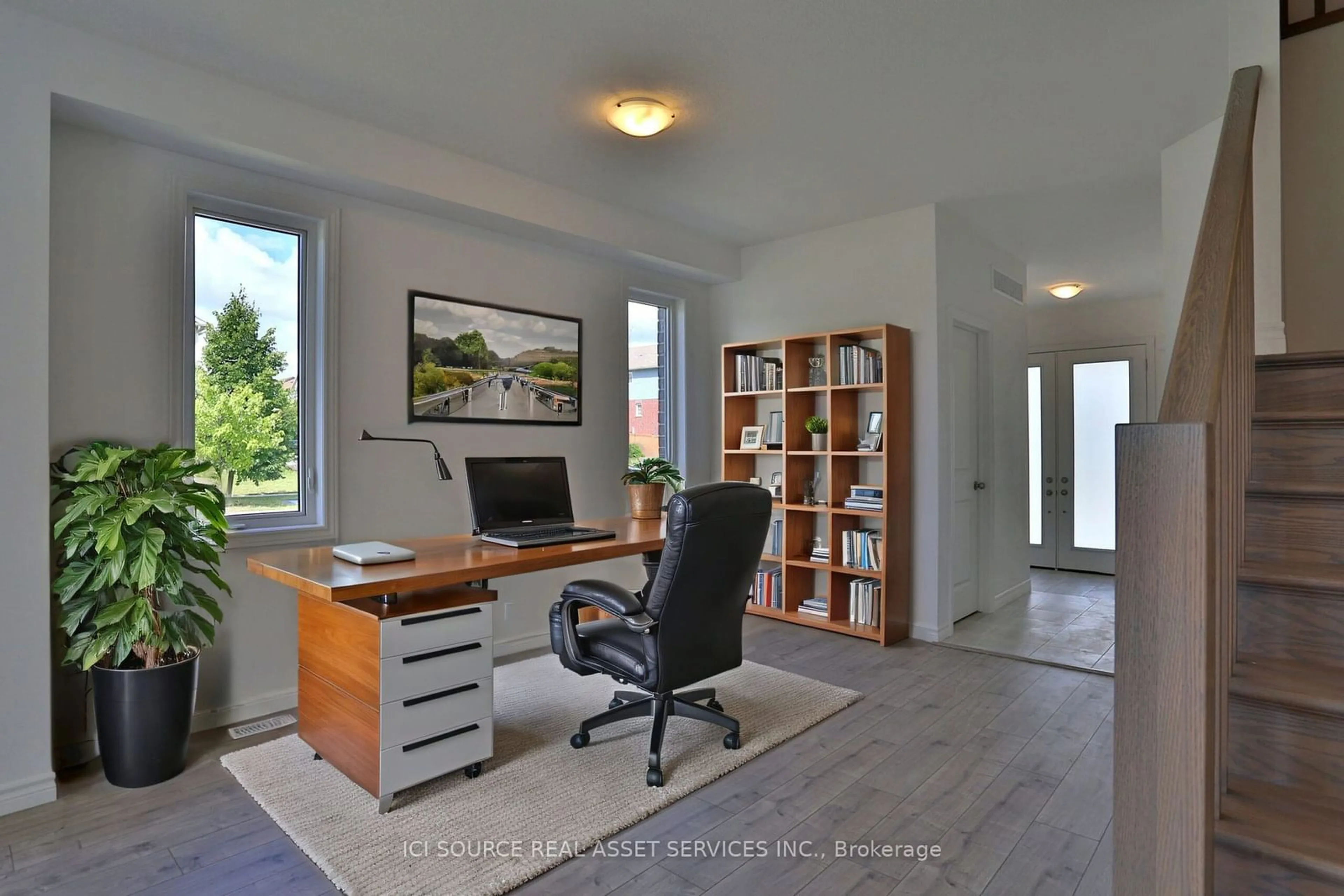 A pic of a room, wood floors for 31 Rockcliffe Dr, Kitchener Ontario N2R 1W5