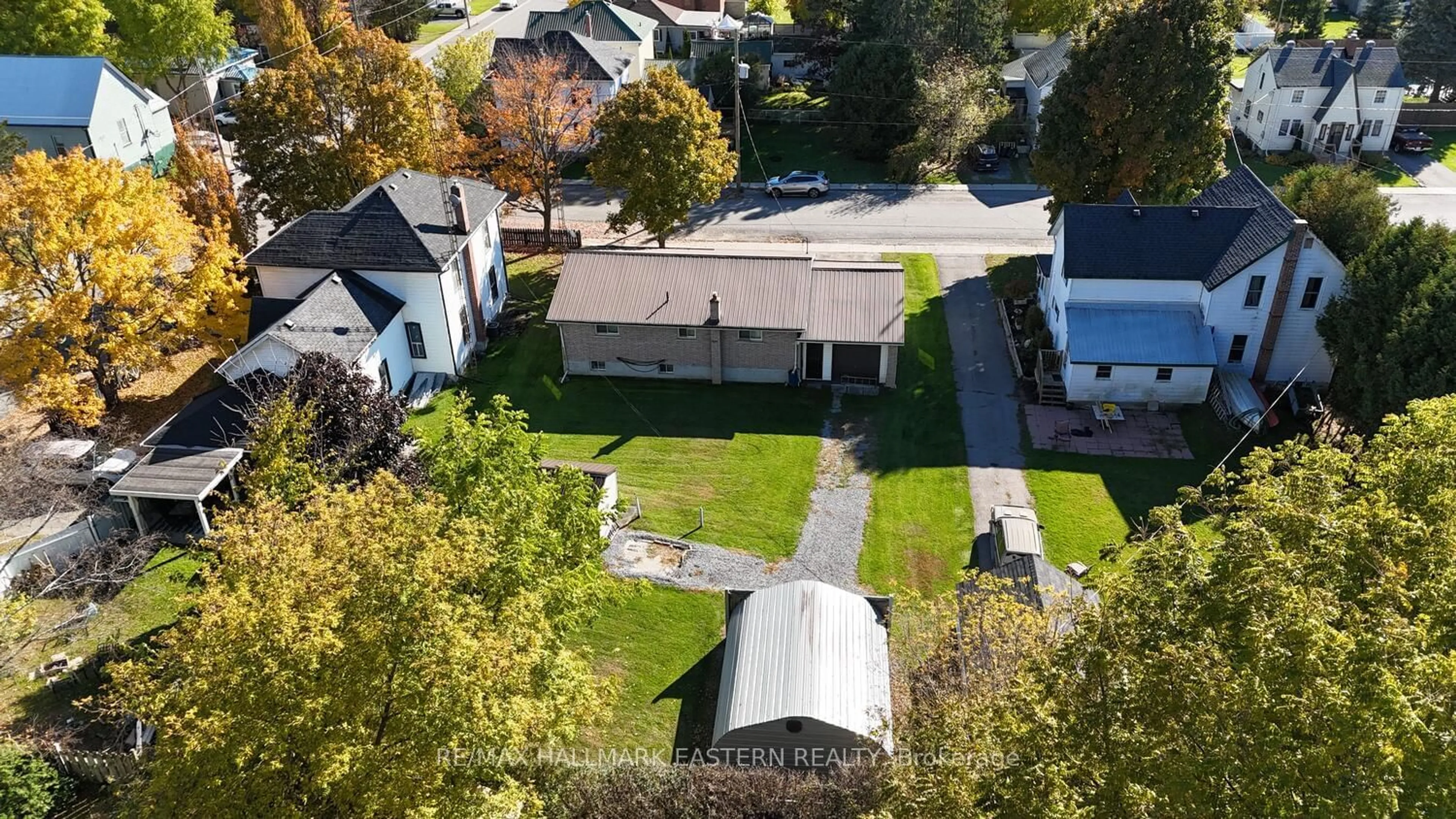 A pic from exterior of the house or condo, the fenced backyard for 4 Alexander St, Havelock-Belmont-Methuen Ontario K0L 1Z0