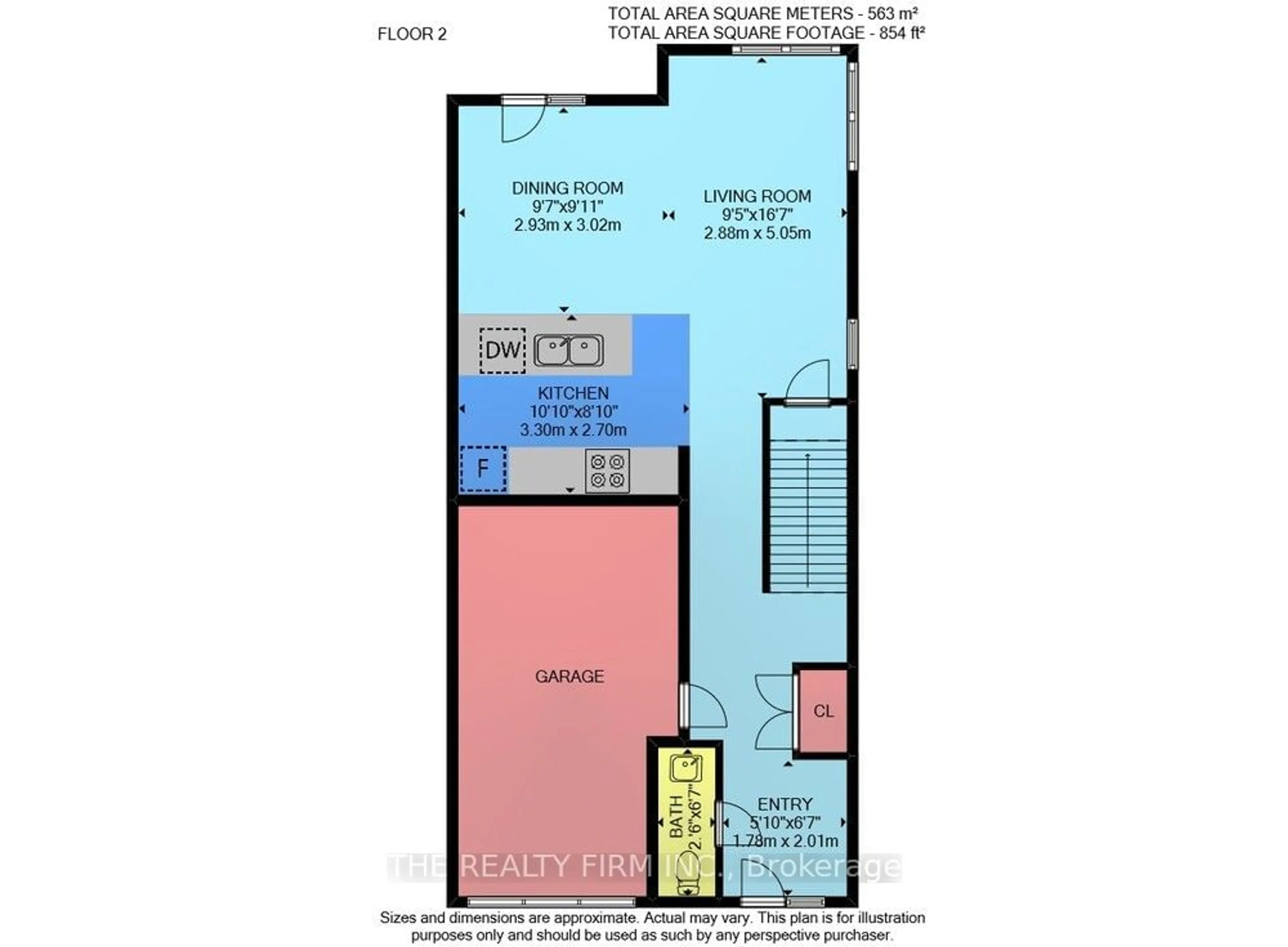 Floor plan for 819 Kleinburg Dr #30, London Ontario N5X 3Z1