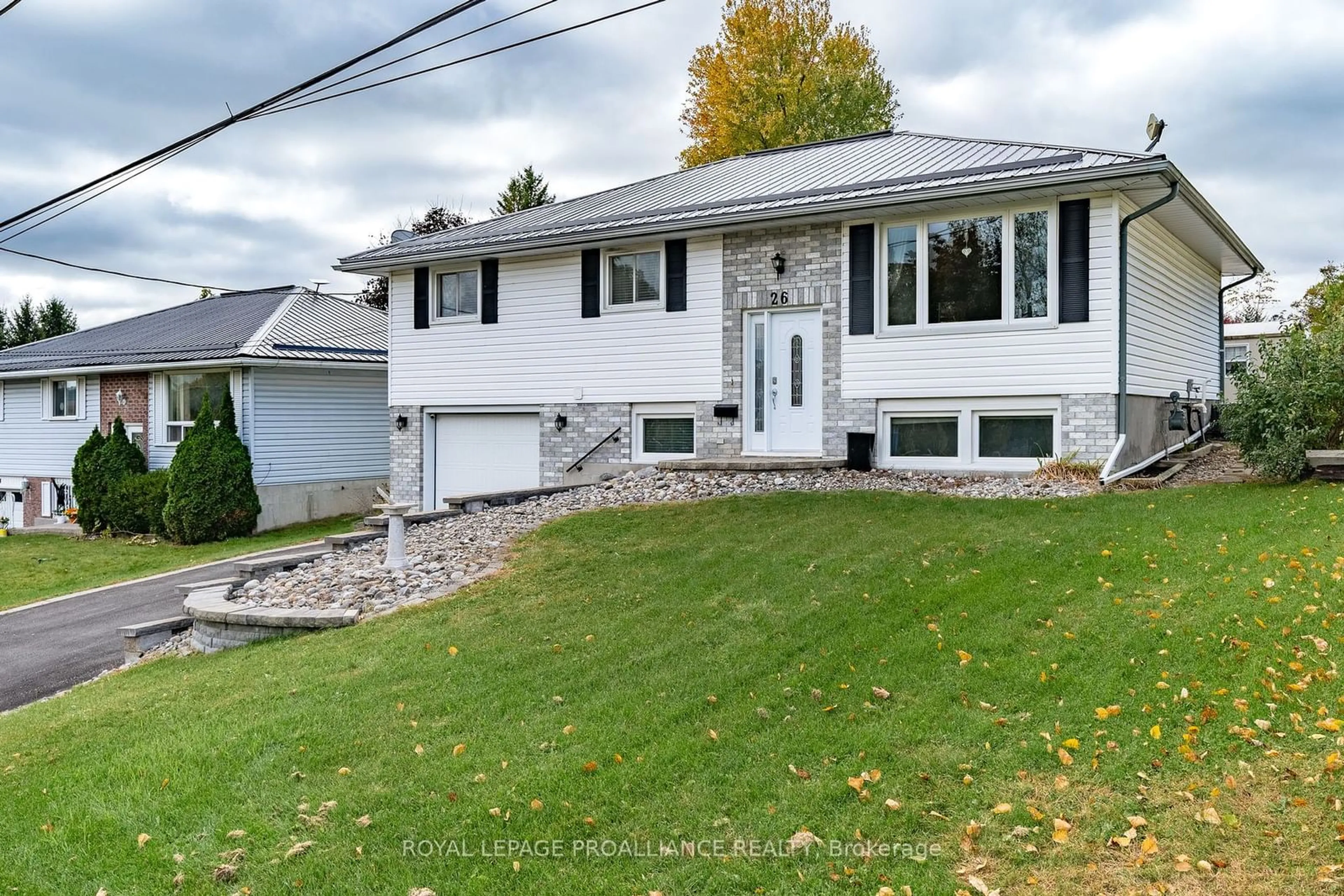 Frontside or backside of a home, the street view for 26 Tanner Dr, Stirling-Rawdon Ontario K0K 3E0