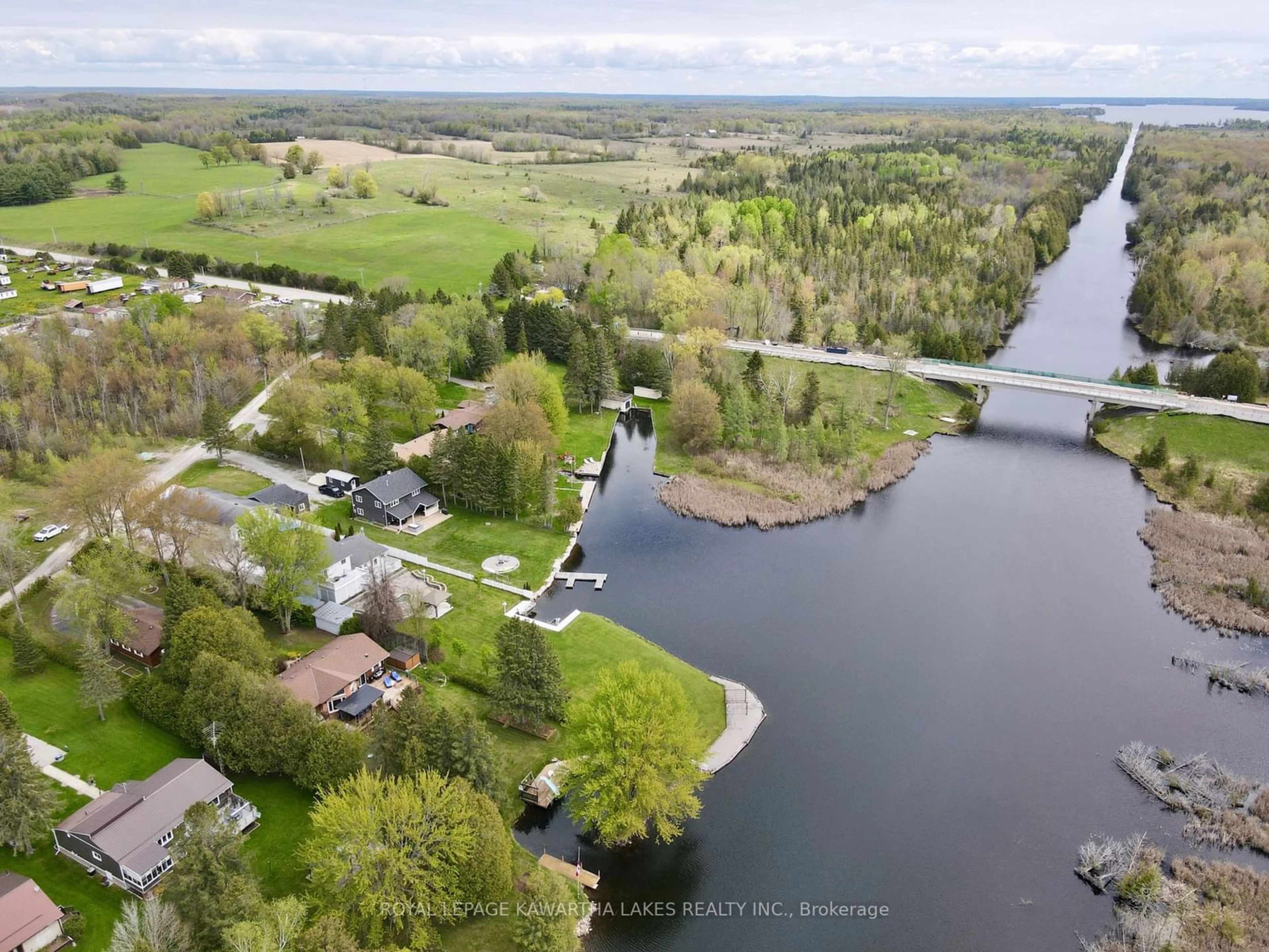 Frontside or backside of a home, the view of lake or river for 21 Trent View Rd, Kawartha Lakes Ontario K0M 2B0