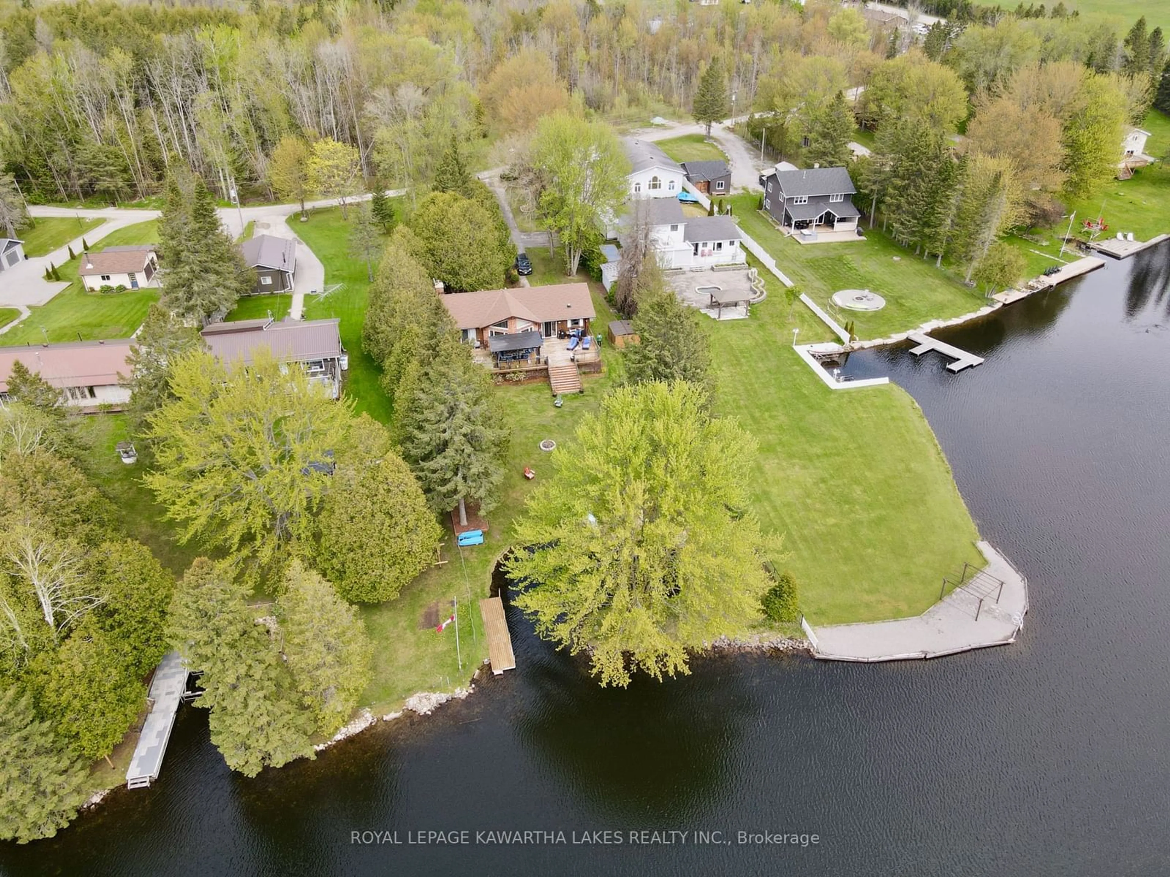 A pic from exterior of the house or condo, lake for 21 Trent View Rd, Kawartha Lakes Ontario K0M 2B0