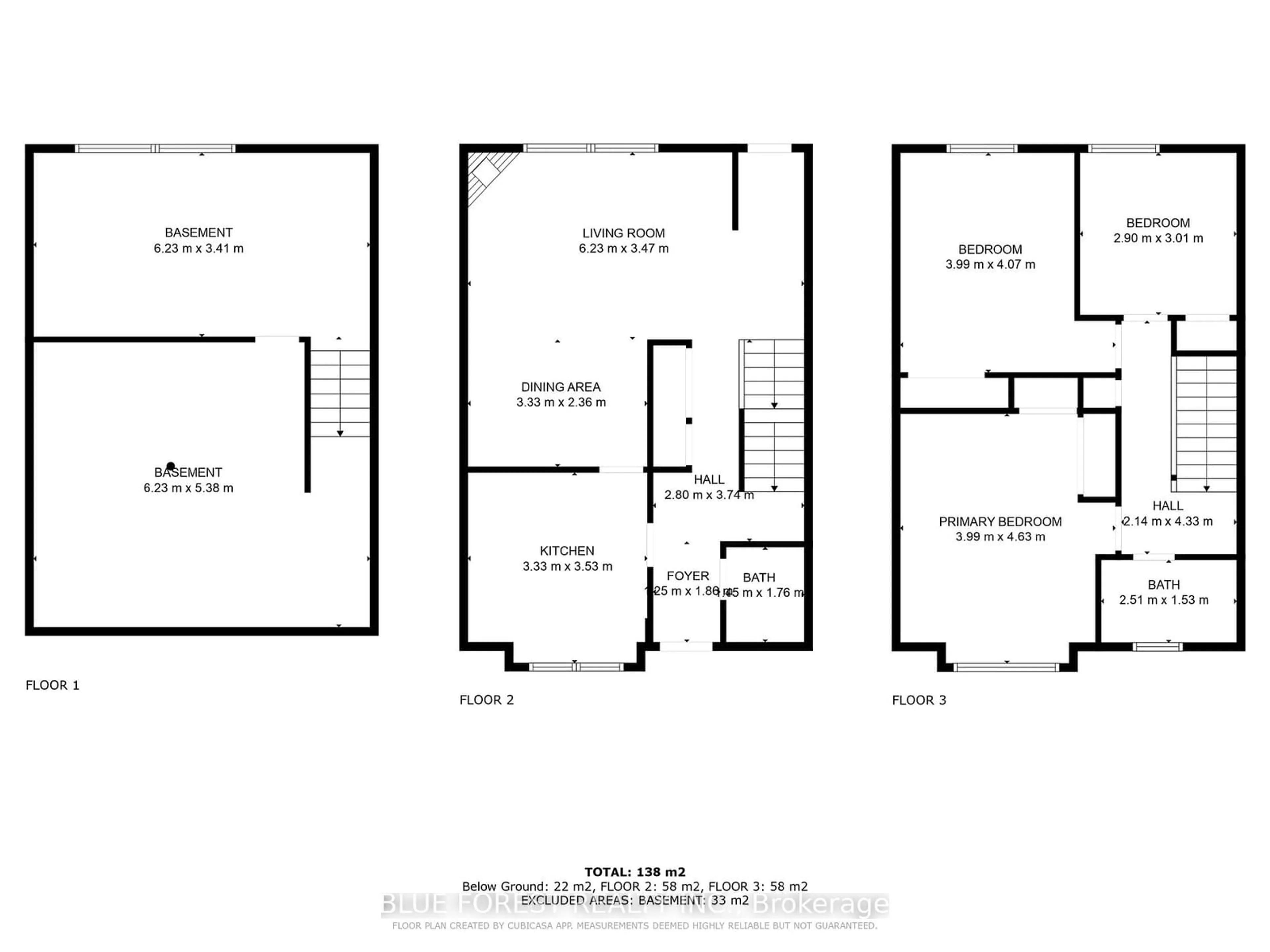 Floor plan for 135 Belmont Dr #47, London Ontario N6J 4J3