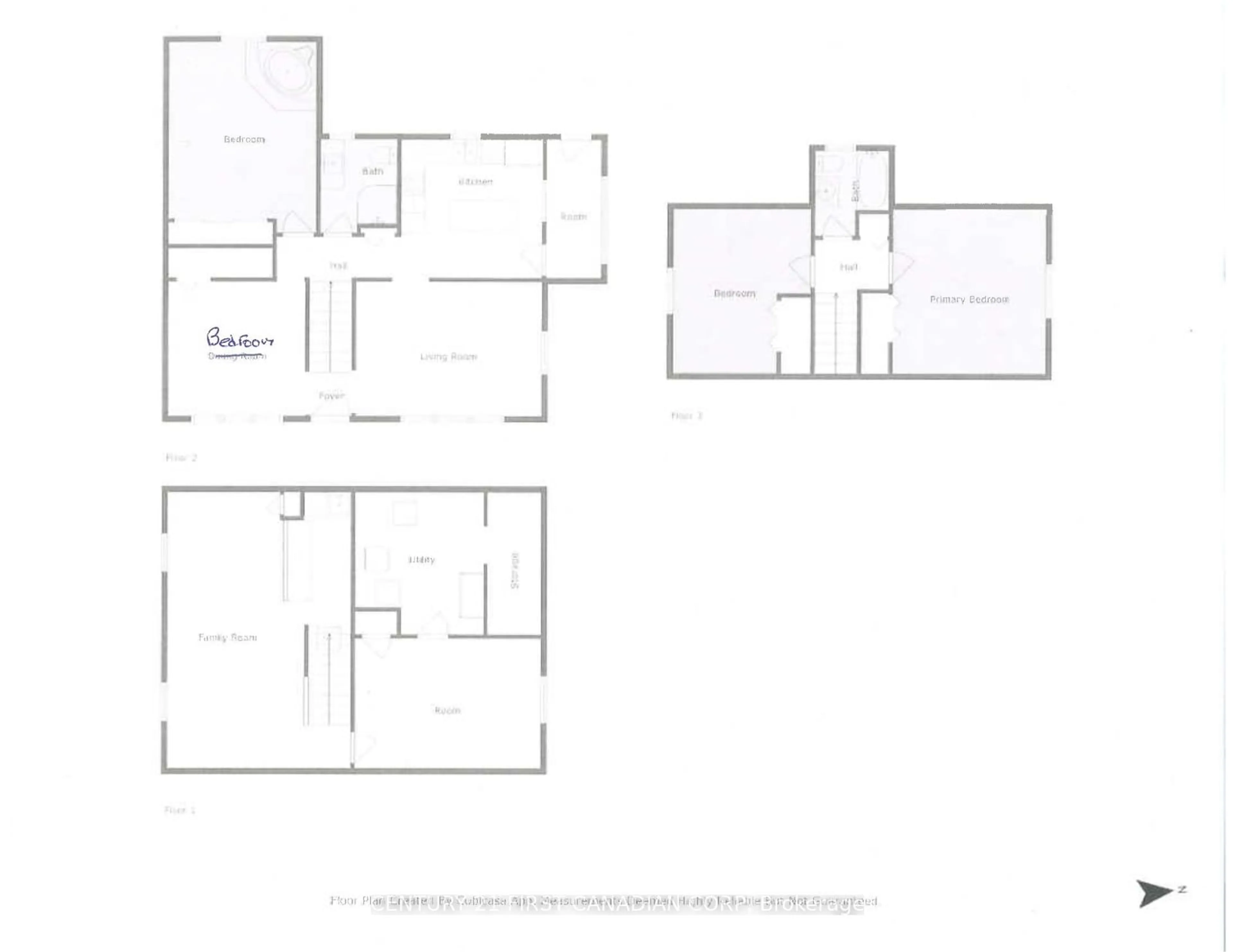 Floor plan for 105 Lyman St, London Ontario N5Y 1M9