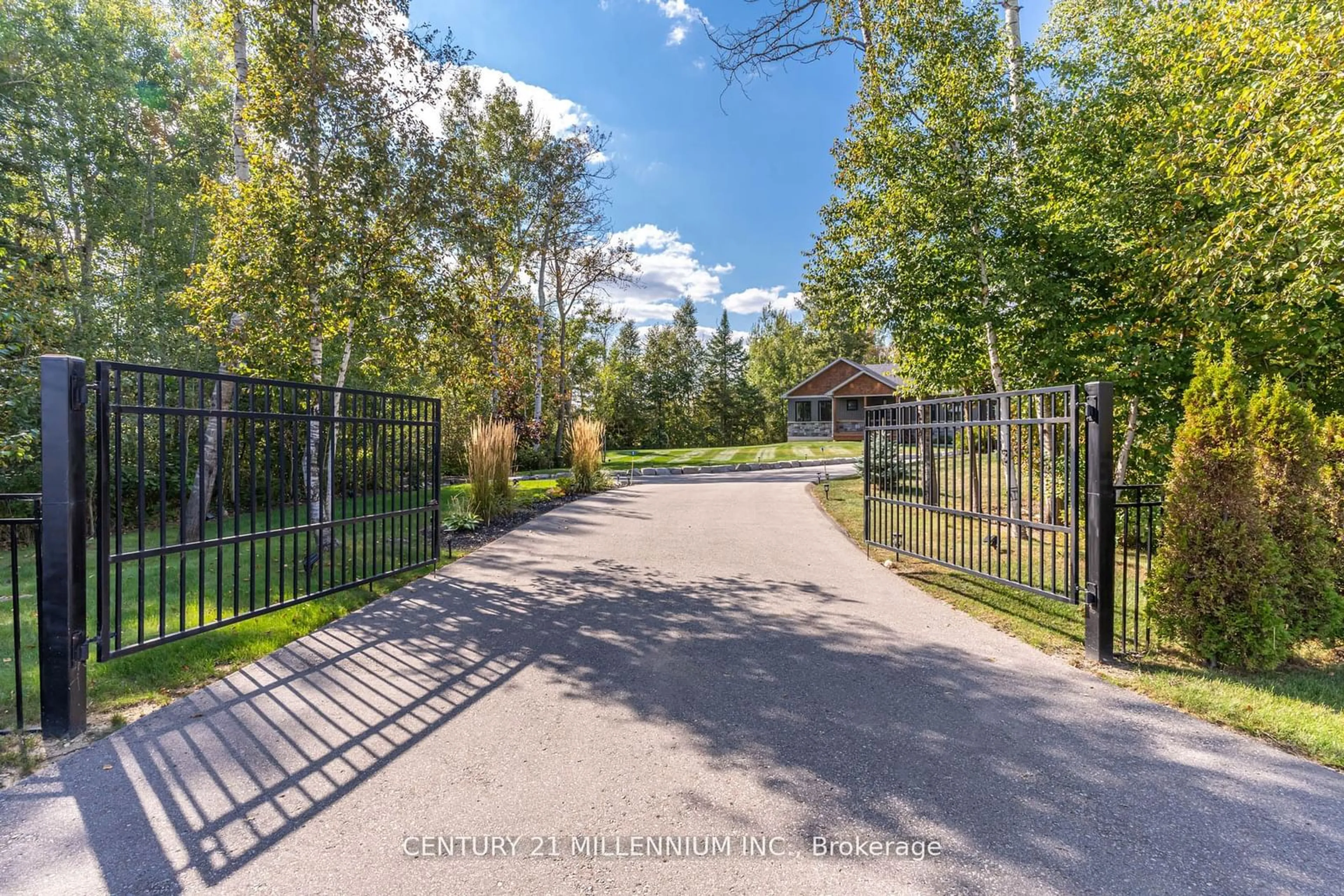 Patio, the fenced backyard for 474432 County Rd 11, Amaranth Ontario L9W 0R5