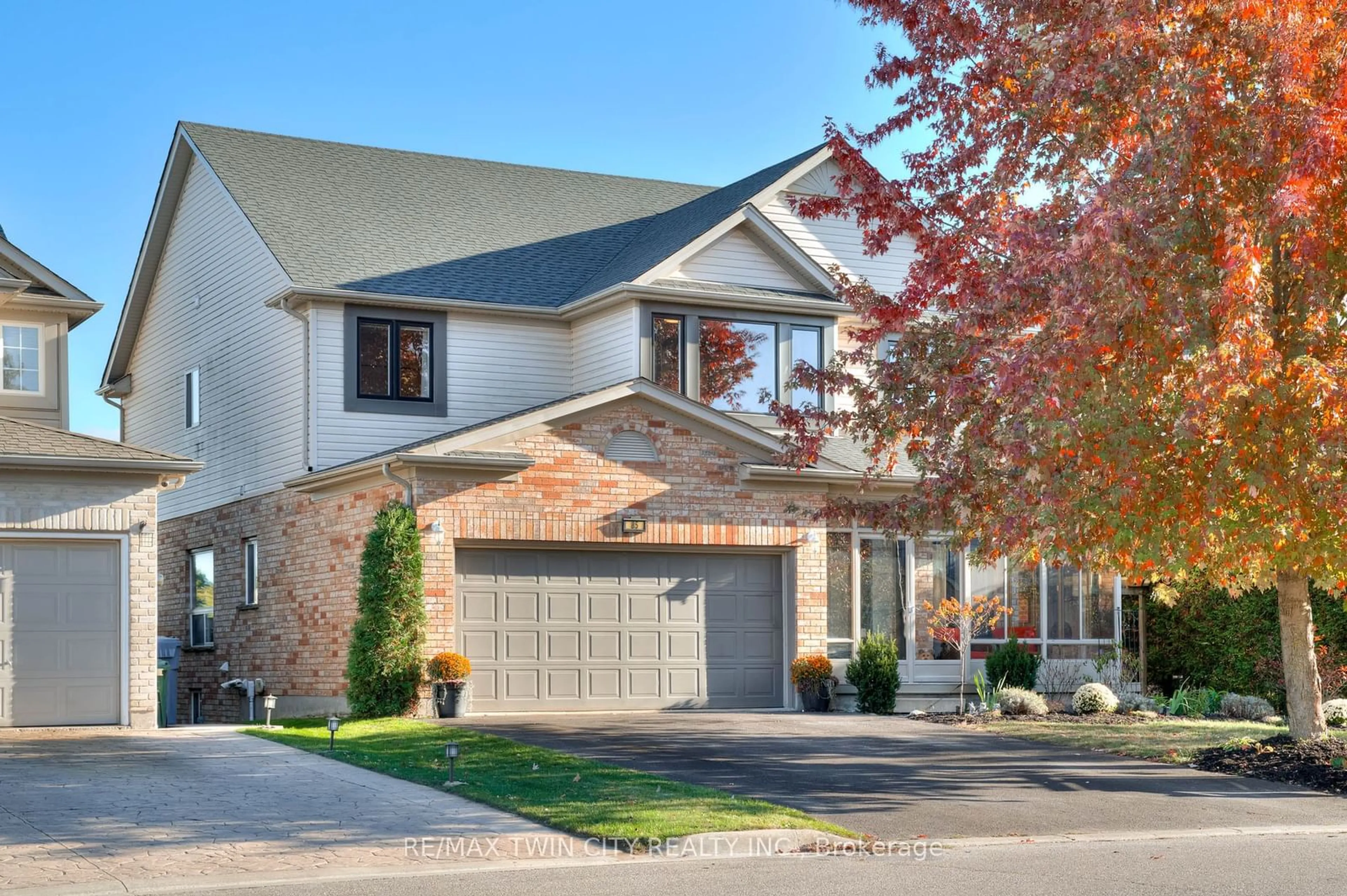 A pic from exterior of the house or condo, the street view for 85 Law Dr, Guelph Ontario N1E 7J7