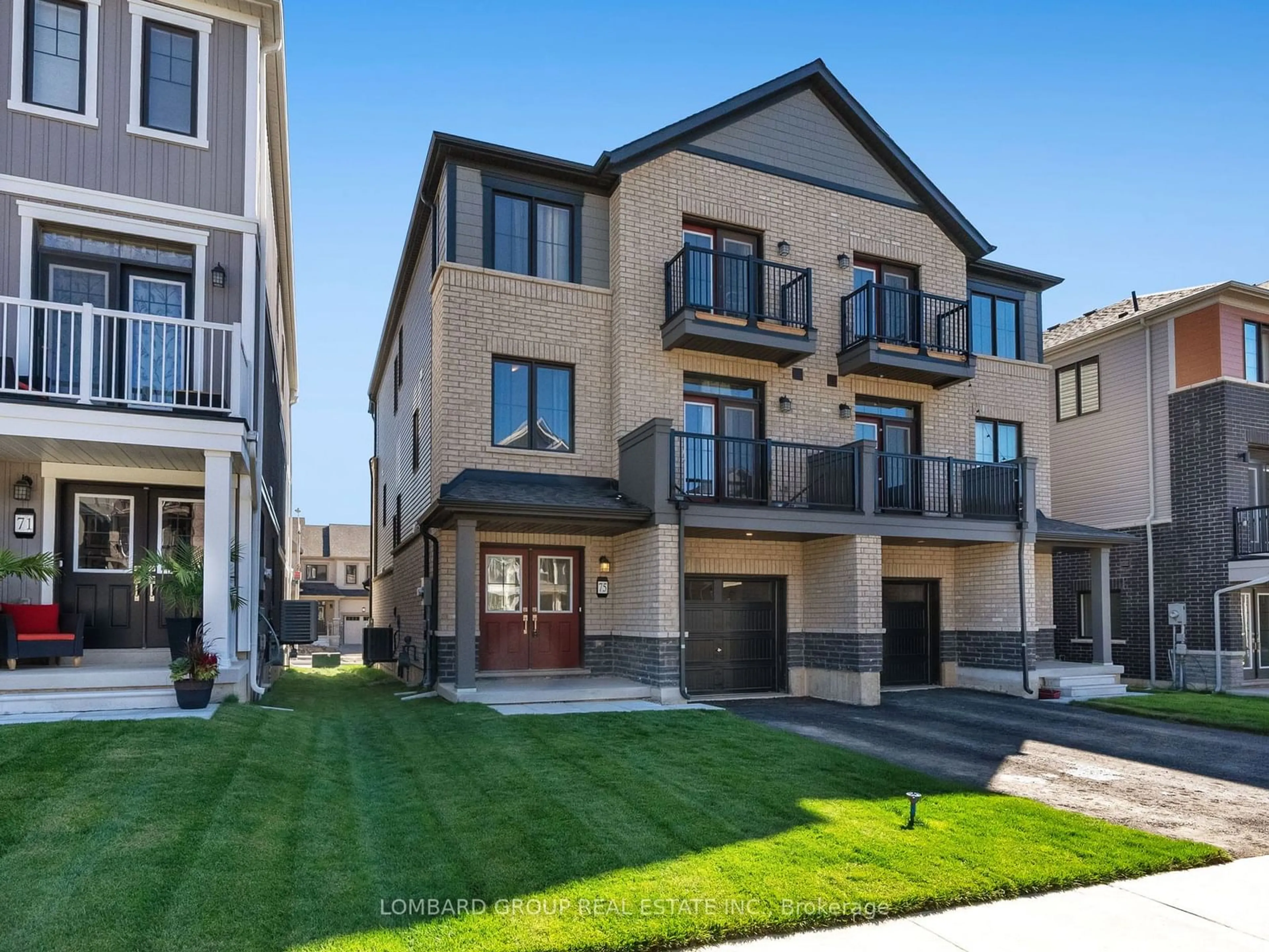 A pic from exterior of the house or condo, the street view for 75 NORWICH Cres, Haldimand Ontario N3W 0J4