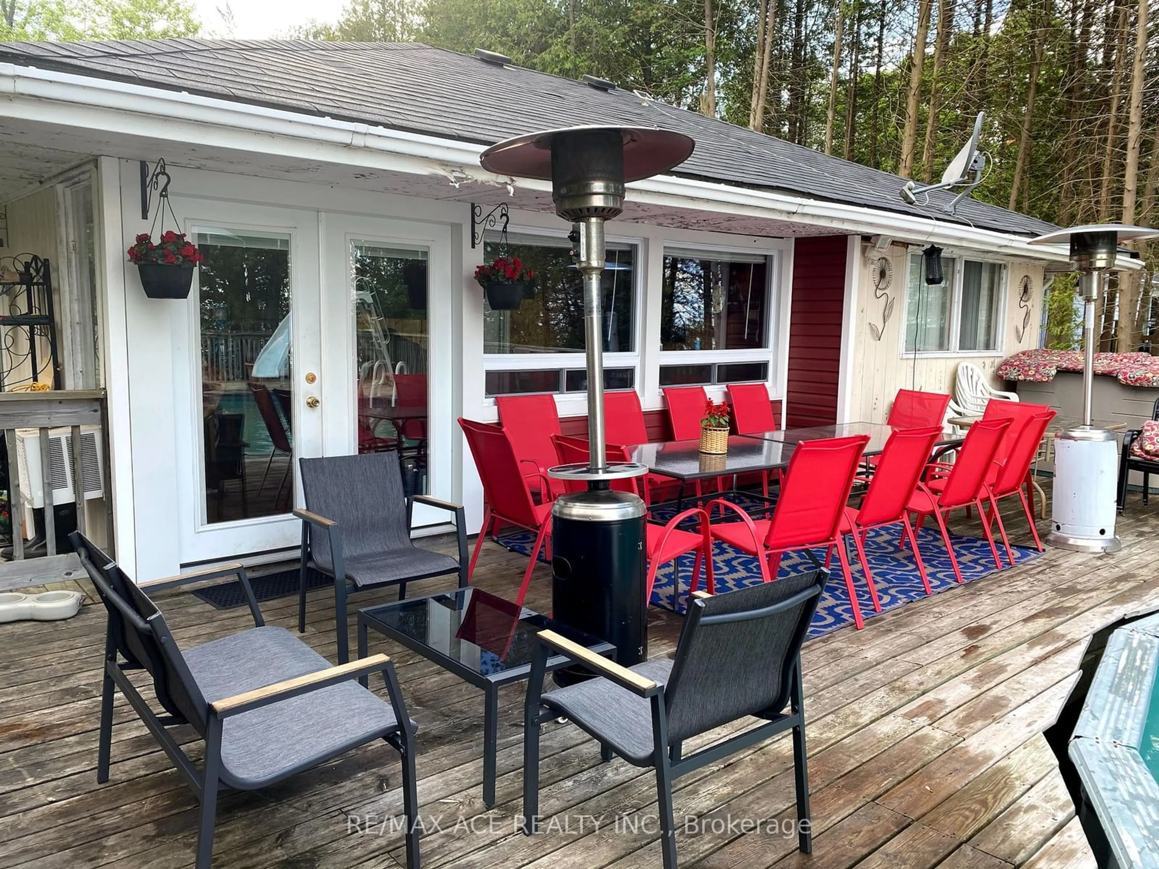 Patio, cottage for 26 Osprey Rd, Kawartha Lakes Ontario K9V 4R5