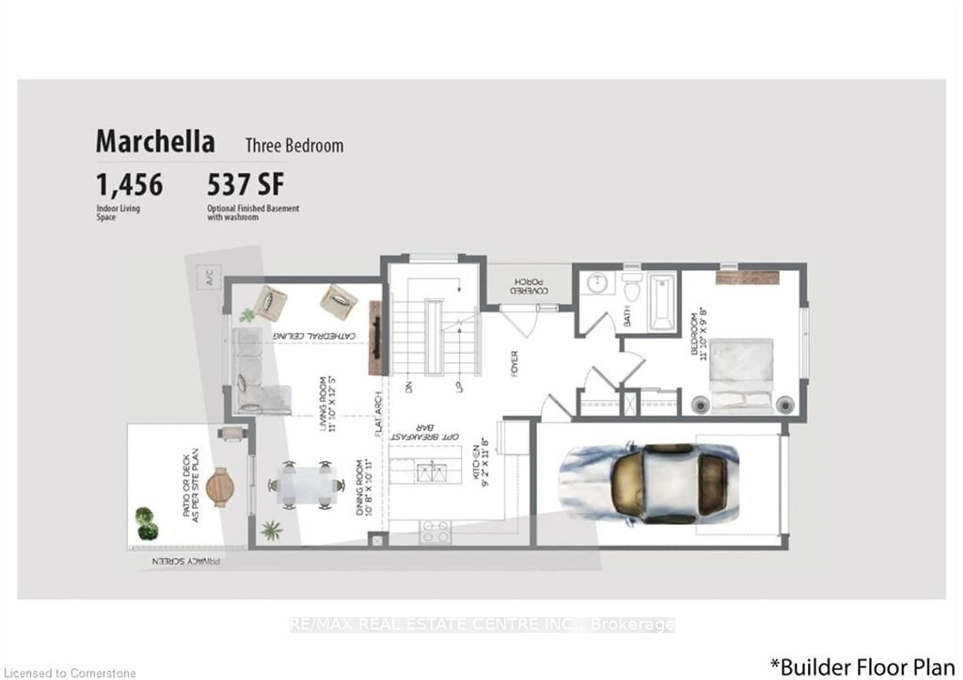 Floor plan for 110 Fergus Ave #5, Kitchener Ontario N2A 2H2